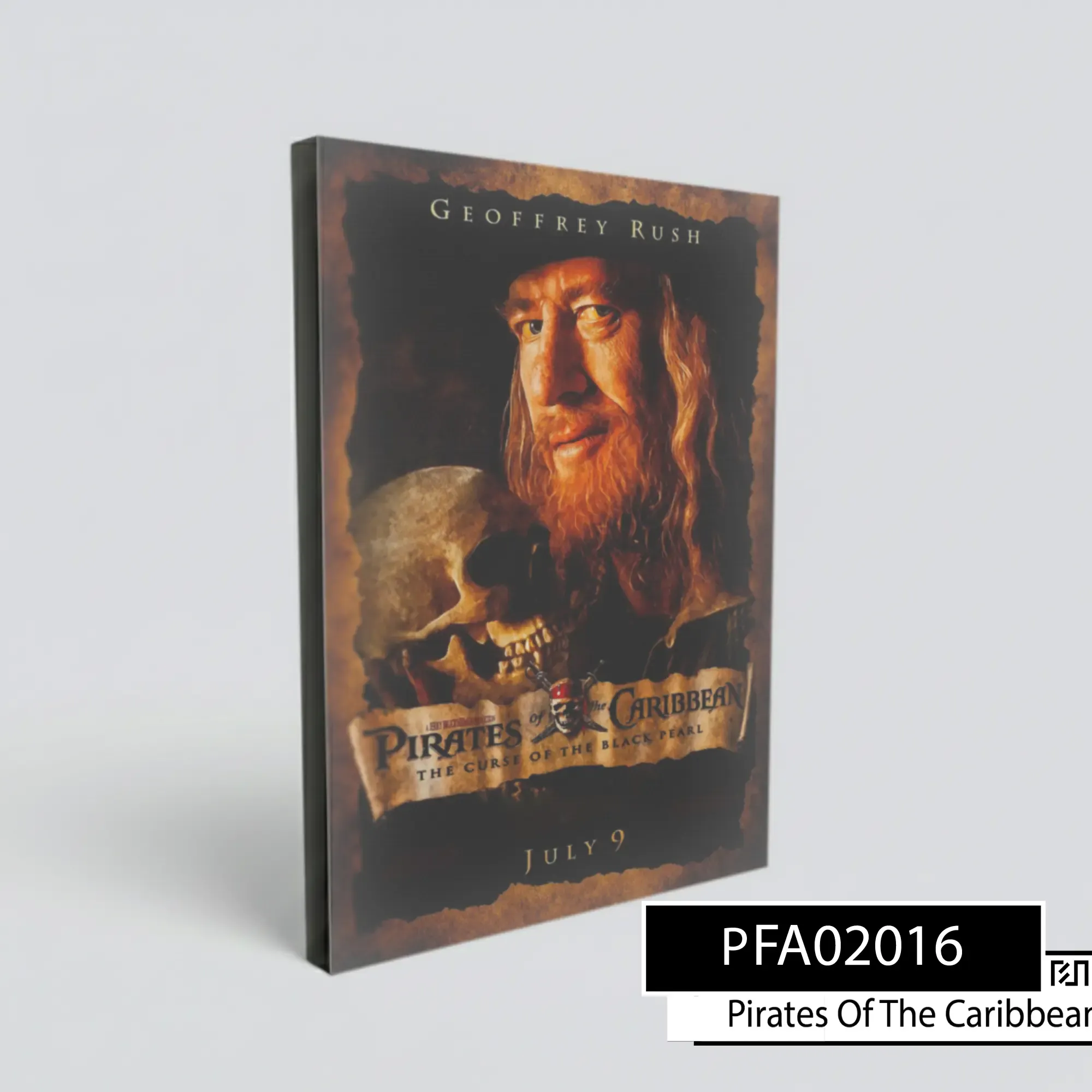 Hiasan Dinding Poster Pirates of the Caribbean Barbossa