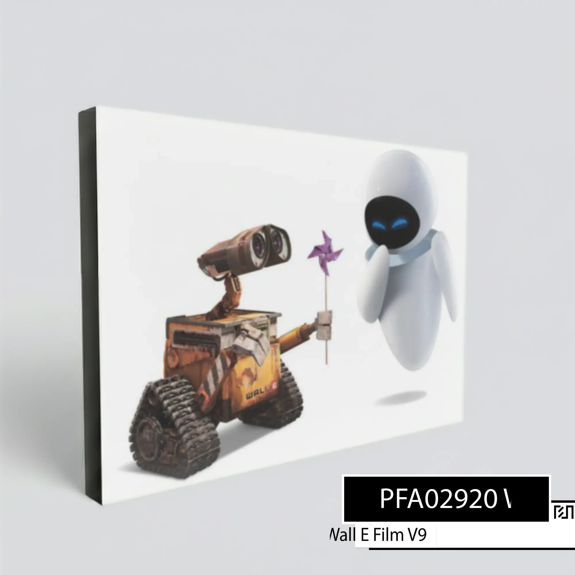Hiasan Dinding poster Wall-E dan Eve