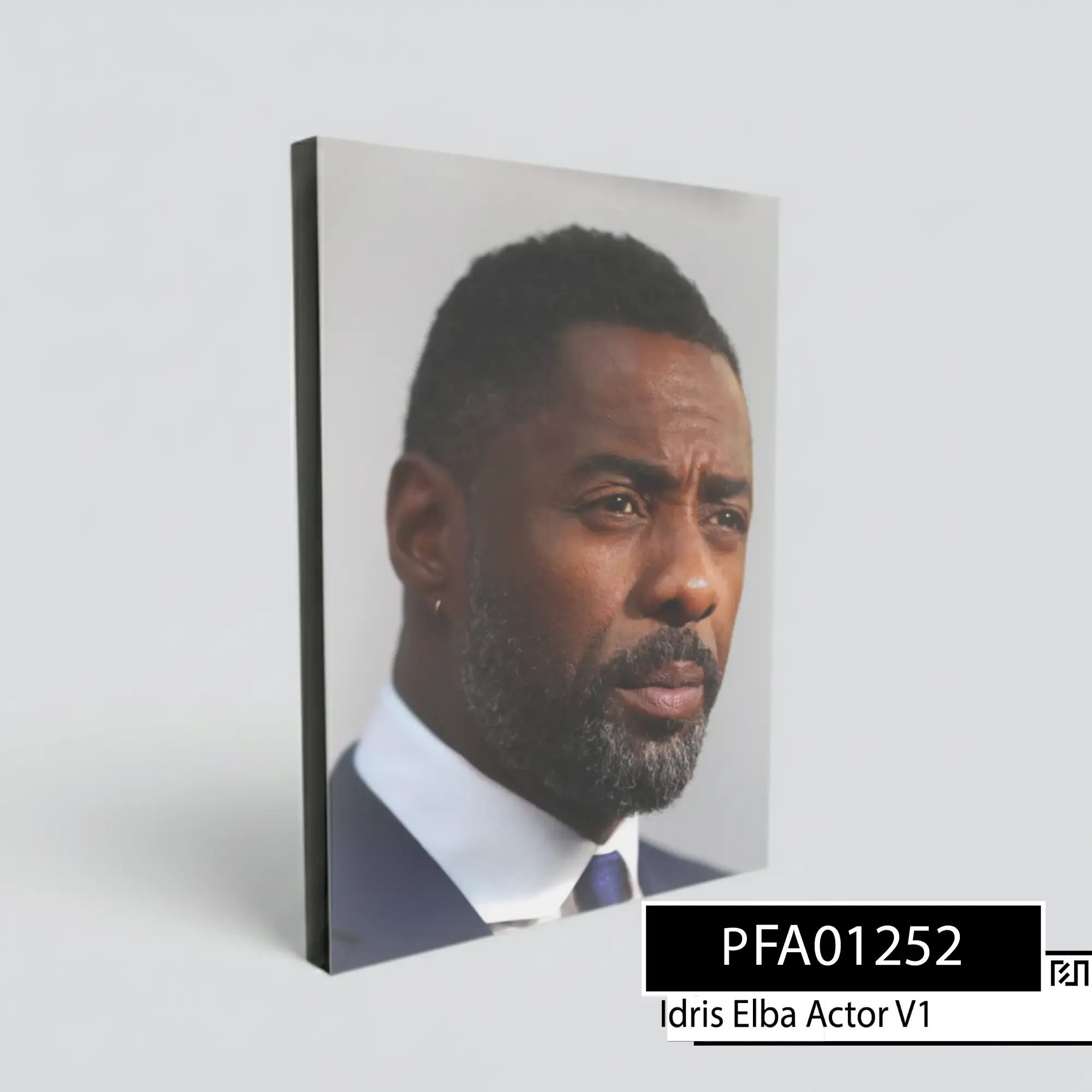 Lukisan Dinding poster Aktor Idris Elba