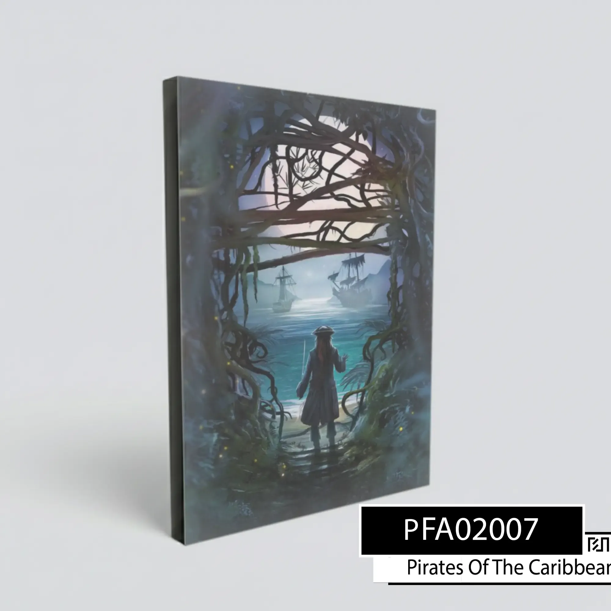 Lukisan poster Pirates of the Caribbean Jack Sparrow