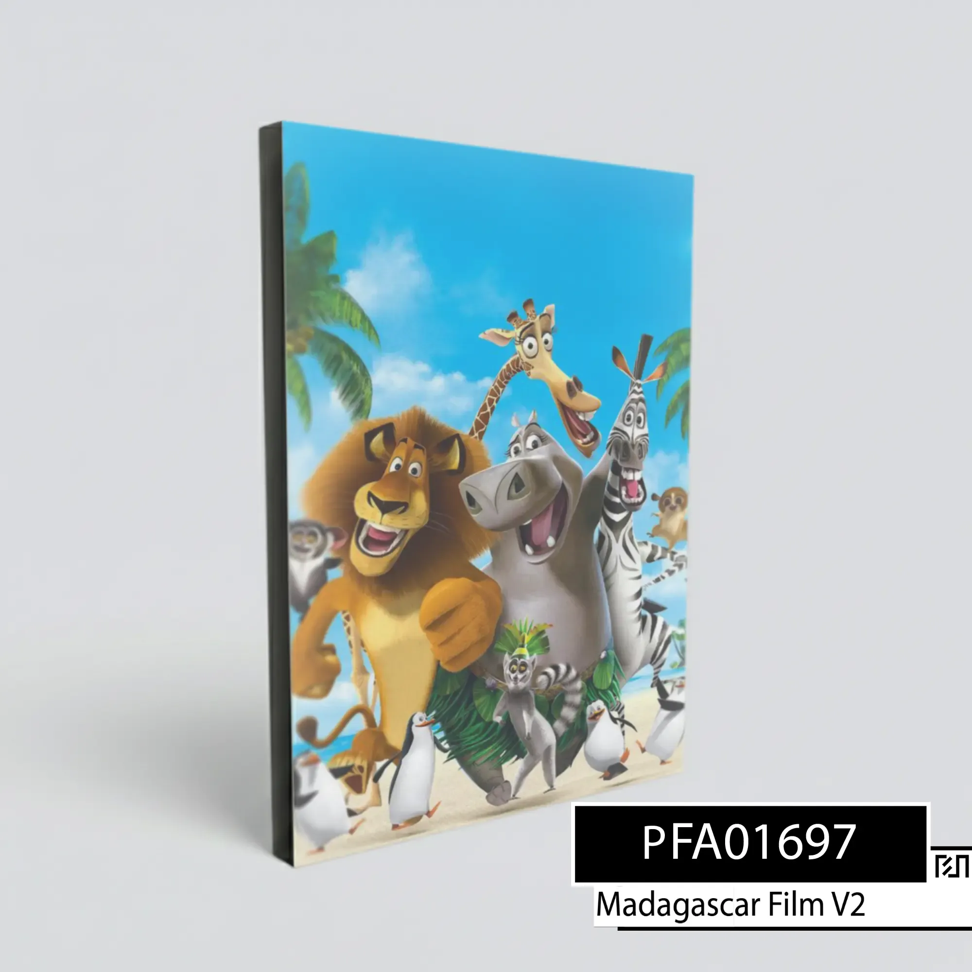 Poster Dinding Film Madagascar PFA01697