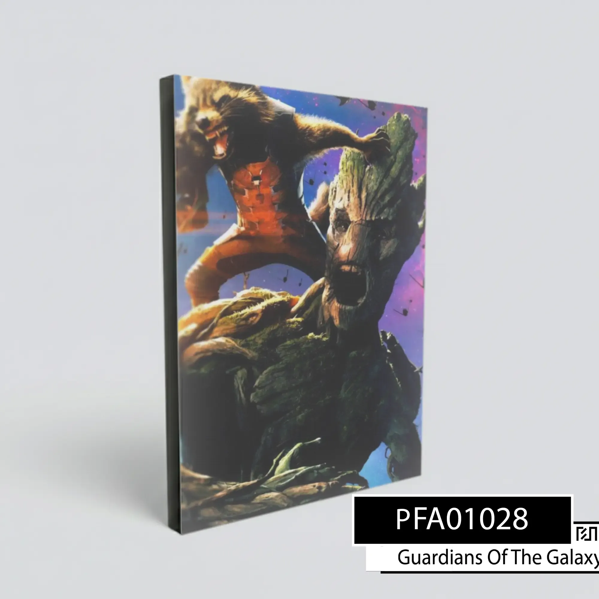 Poster Dinding Guardians of the Galaxy Groot dan Rocket