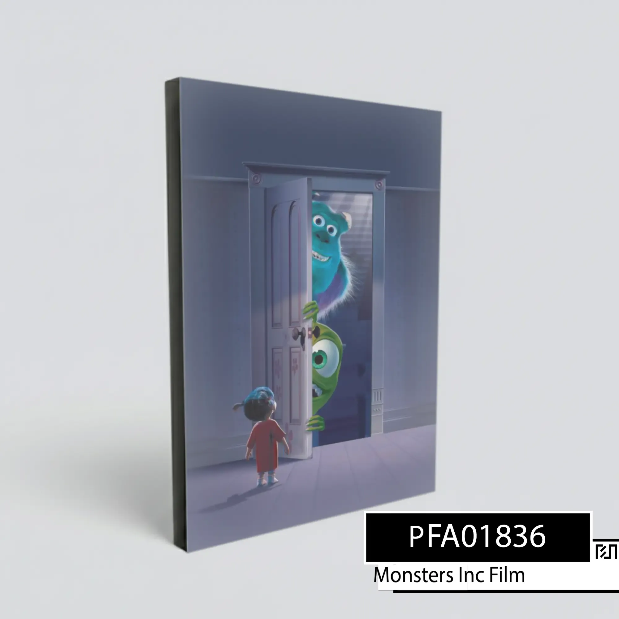 Poster Dinding Monsters Inc. Sulley dan Mike