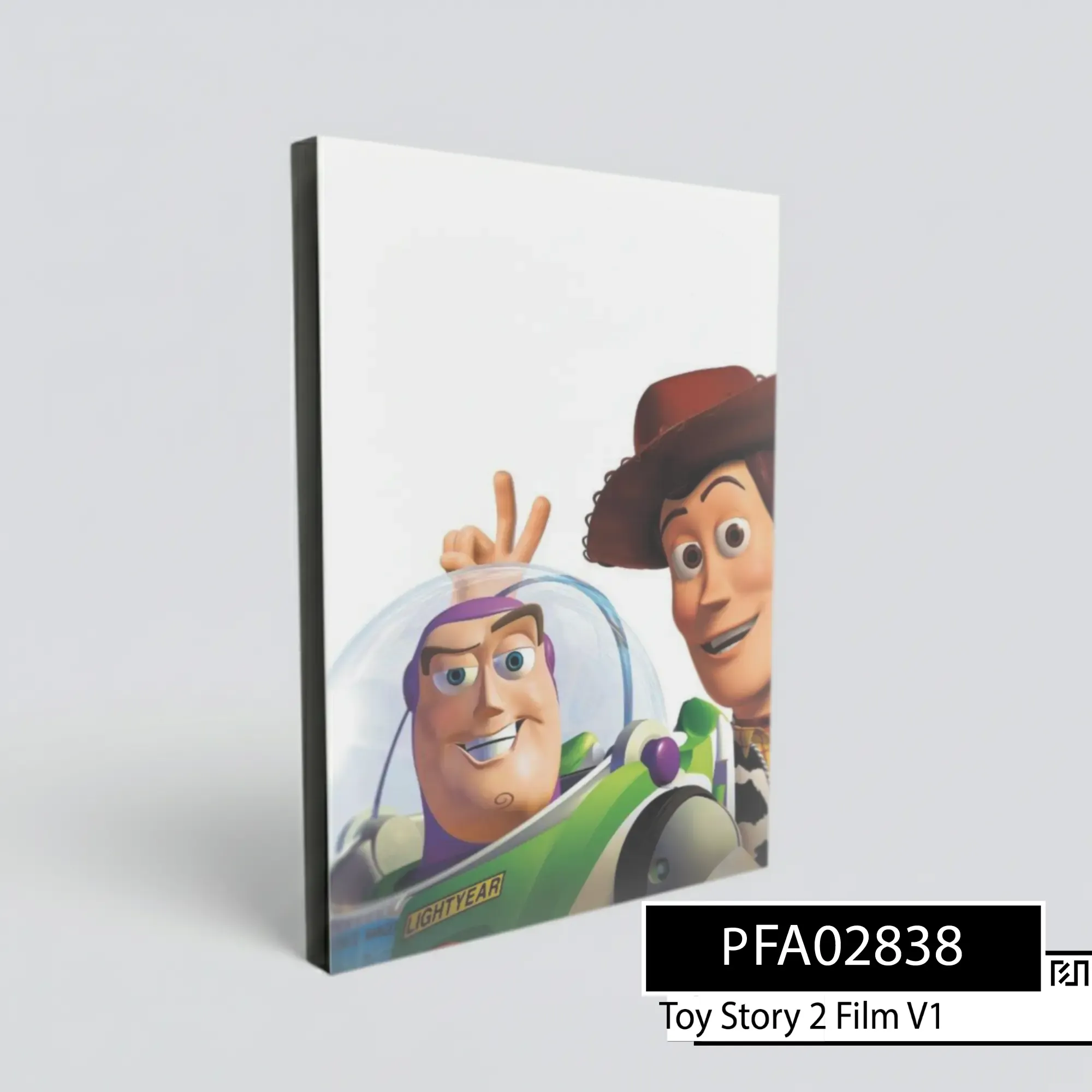 Poster Dinding Toy Story 2 Woody dan Buzz Lightyear