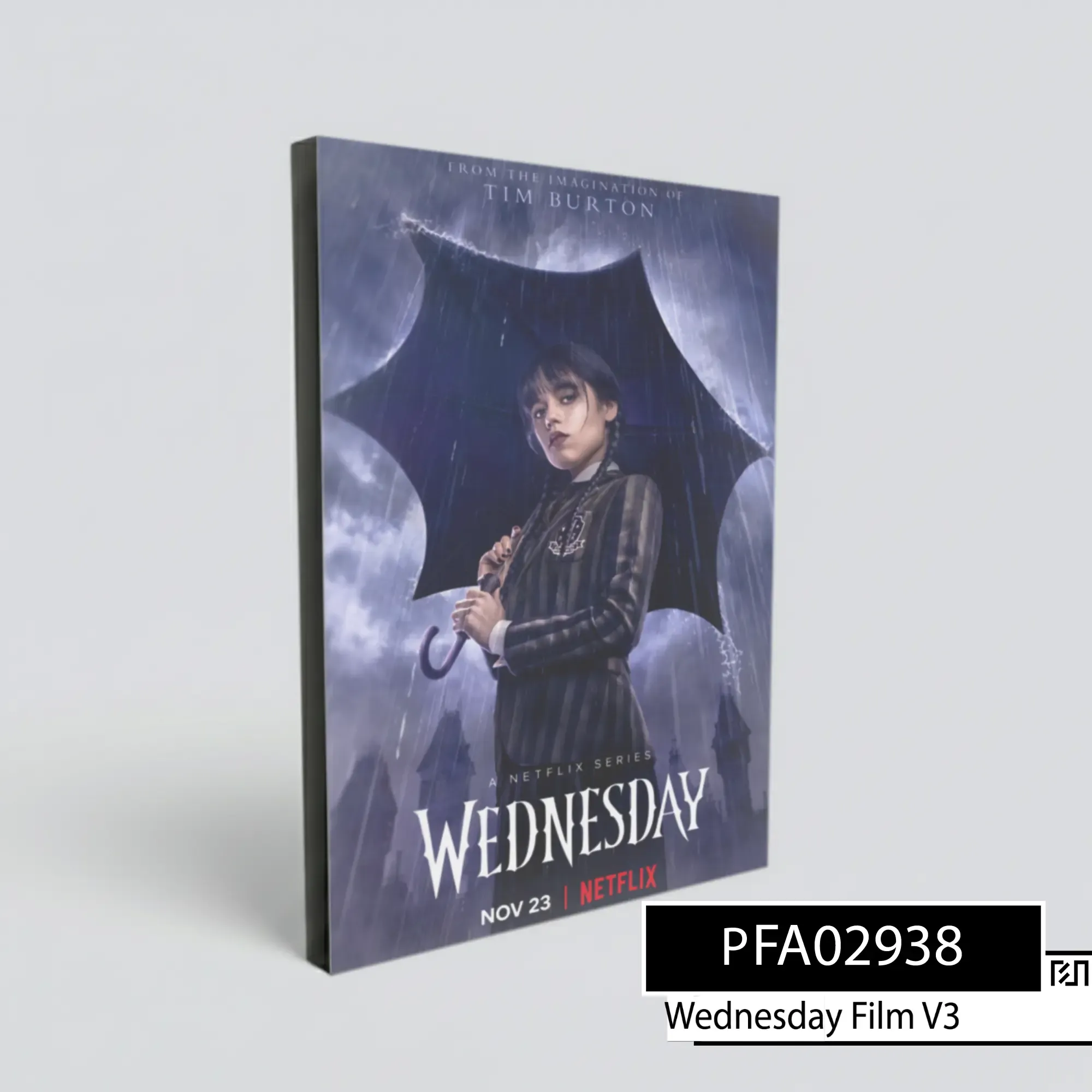 Poster Dinding Wednesday Addams Netflix Series
