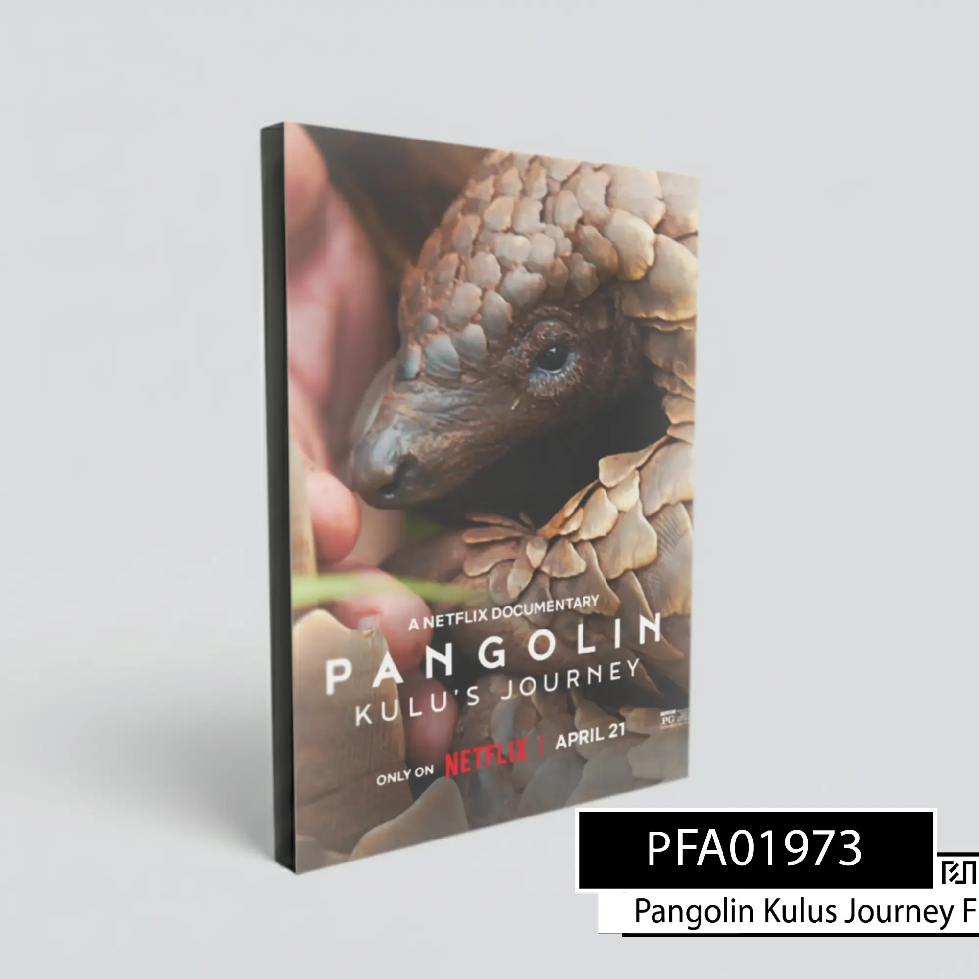 Poster Dokumenter Netflix: Pangolin Kulu's Journey