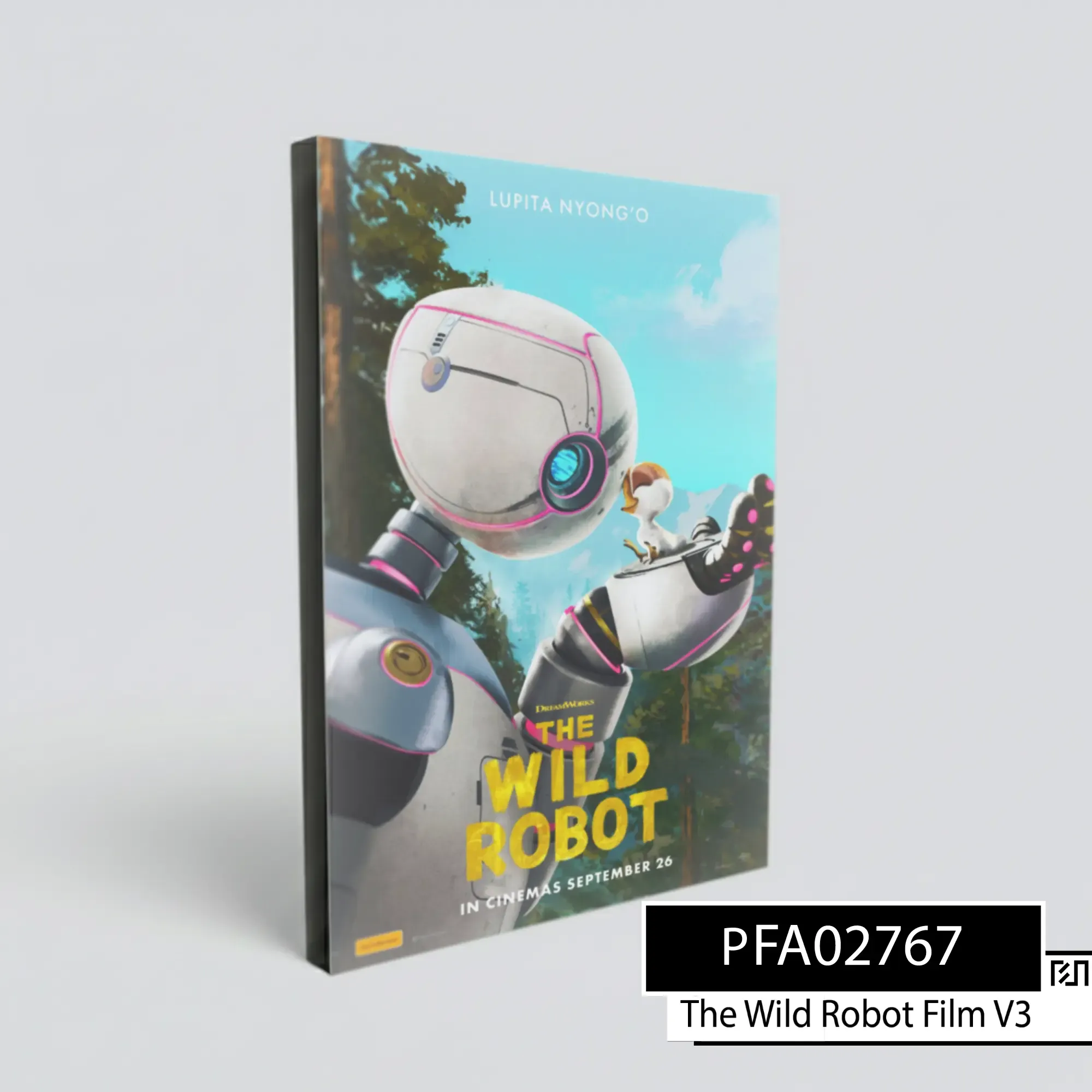 Poster Film Animasi The Wild Robot