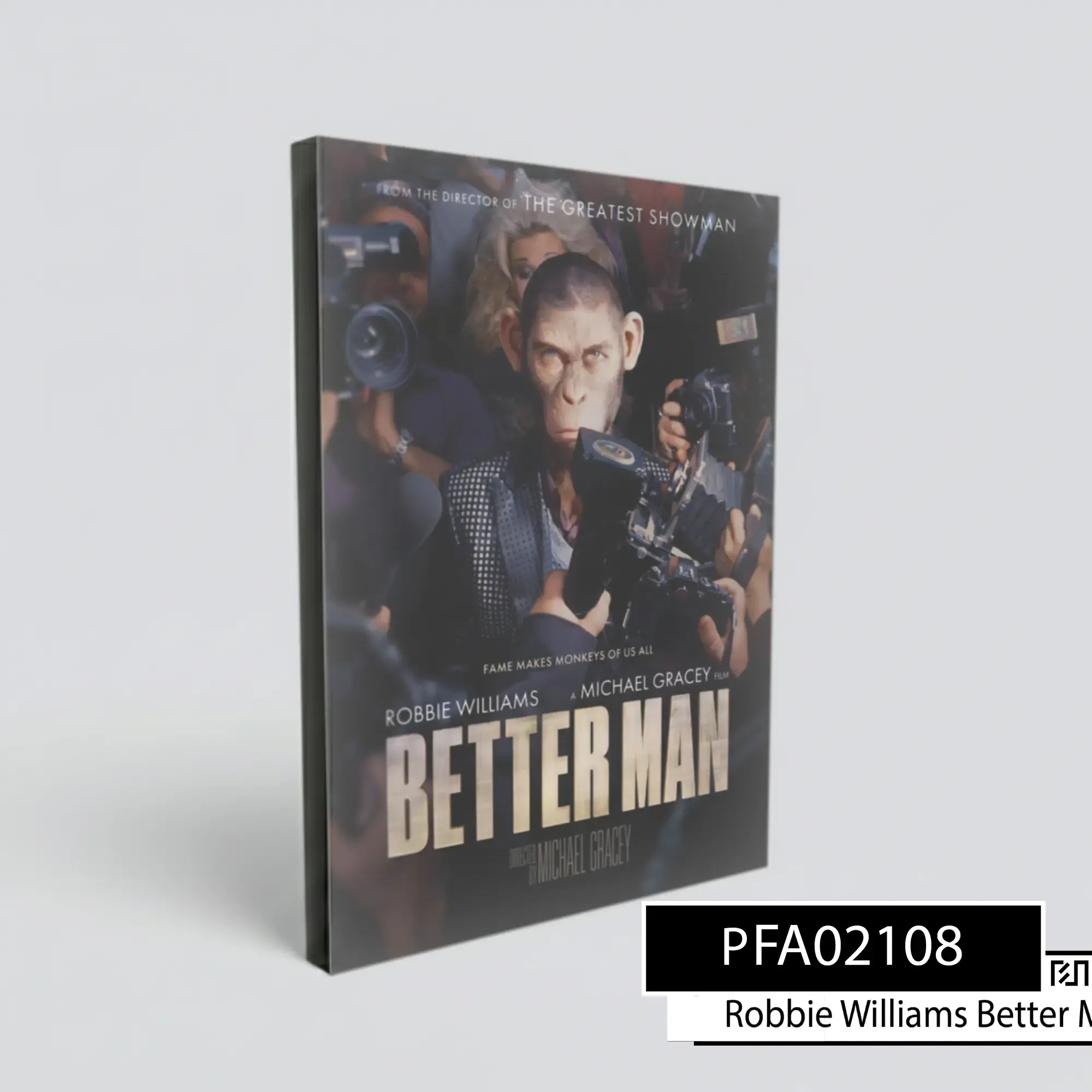 Poster Film Better Man Robbie Williams
