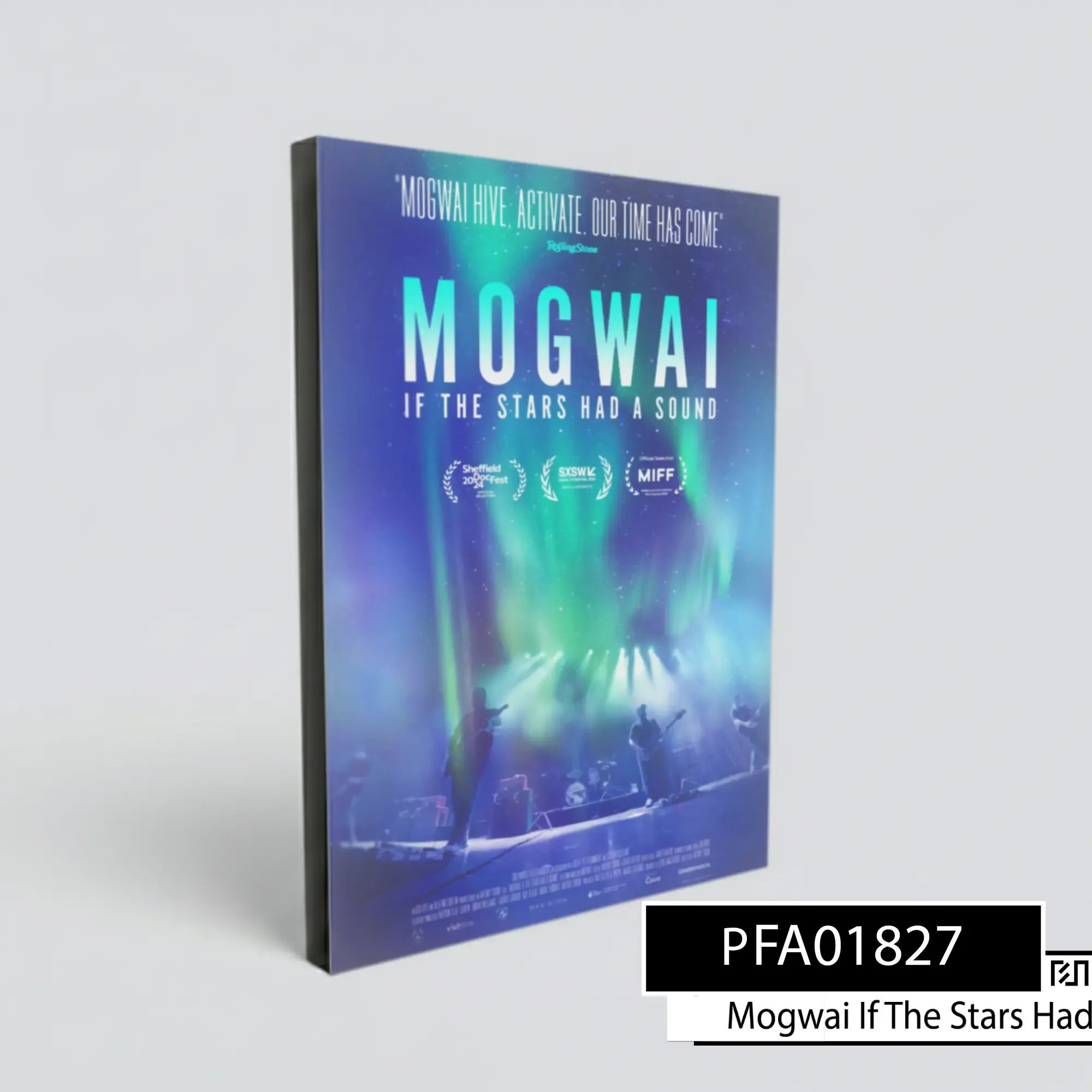 Poster Film Dokumenter Mogwai: If The Stars Had A Sound