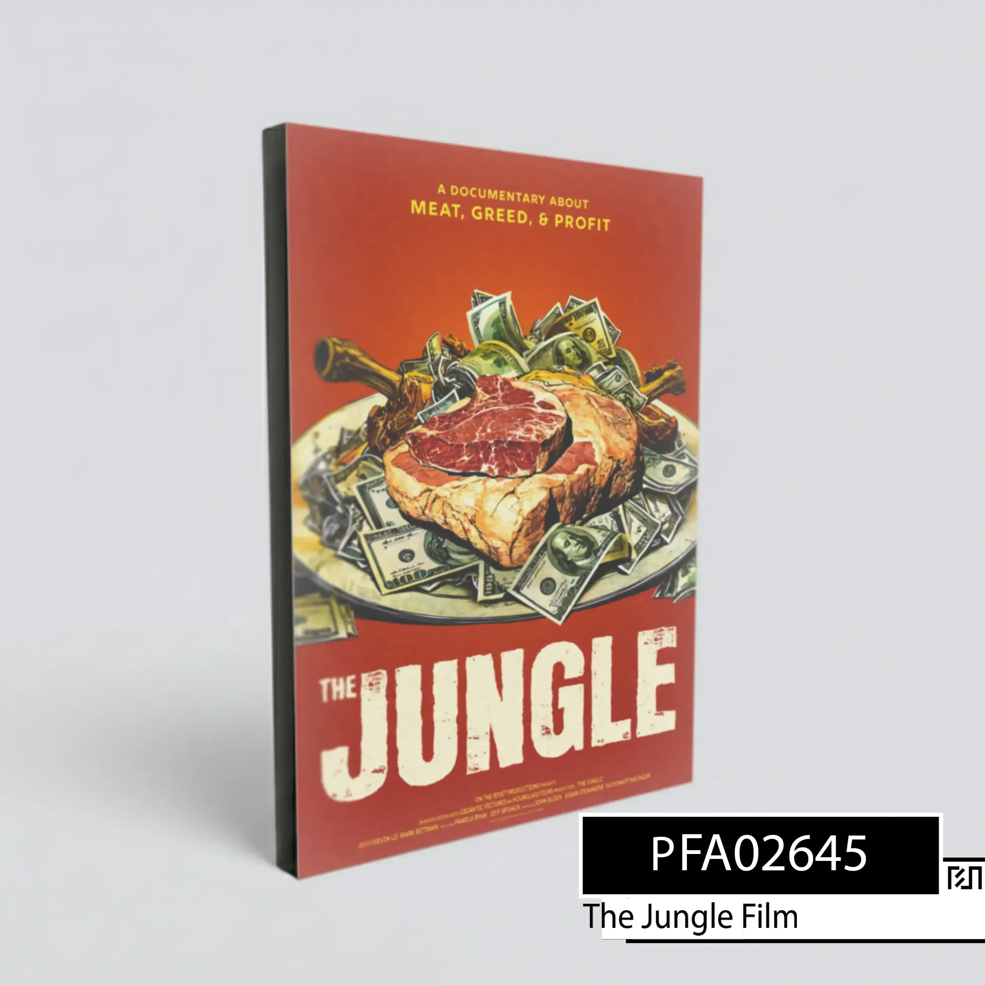 Poster Film Dokumenter The Jungle: Meat, Greed, & Profit