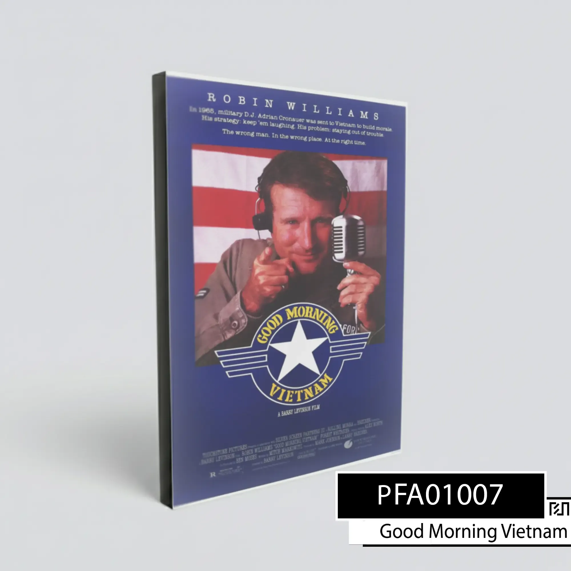 Poster Film Good Morning Vietnam Robin Williams Hiasan Dinding
