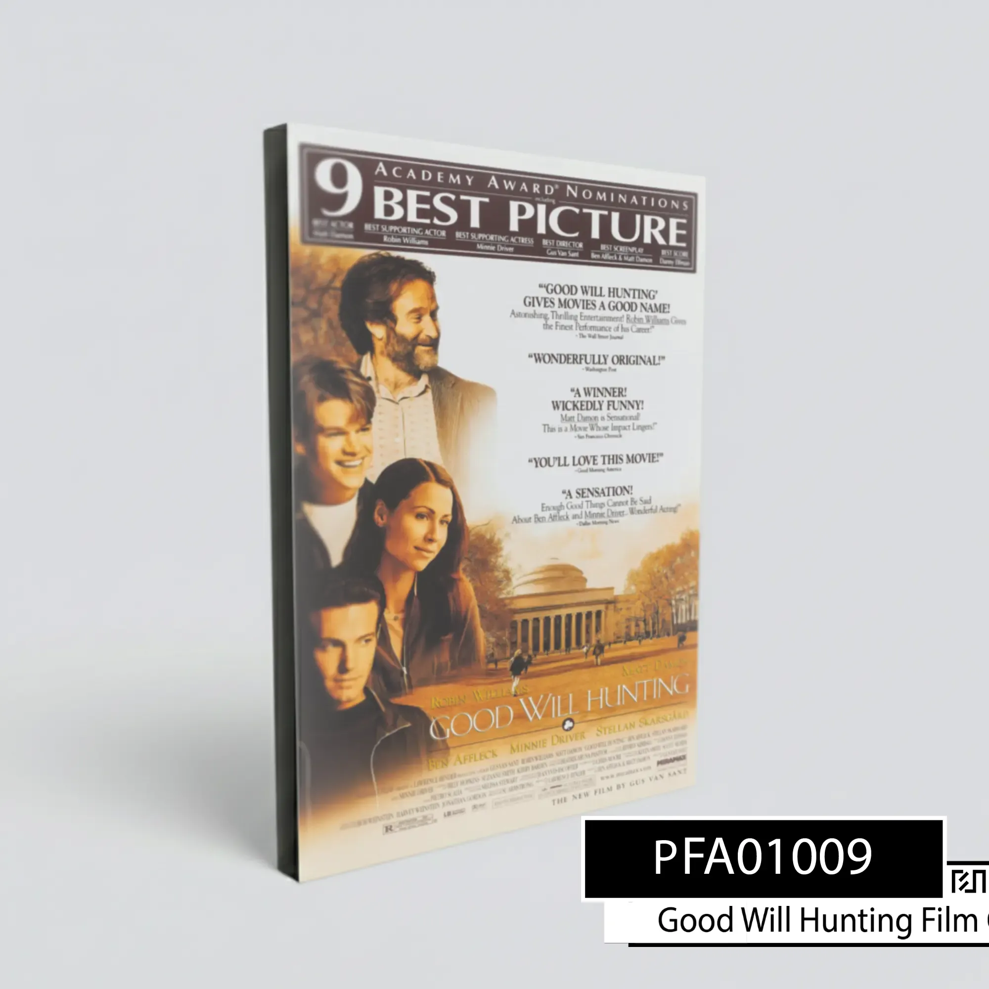 Poster Film Good Will Hunting Hiasan Dinding