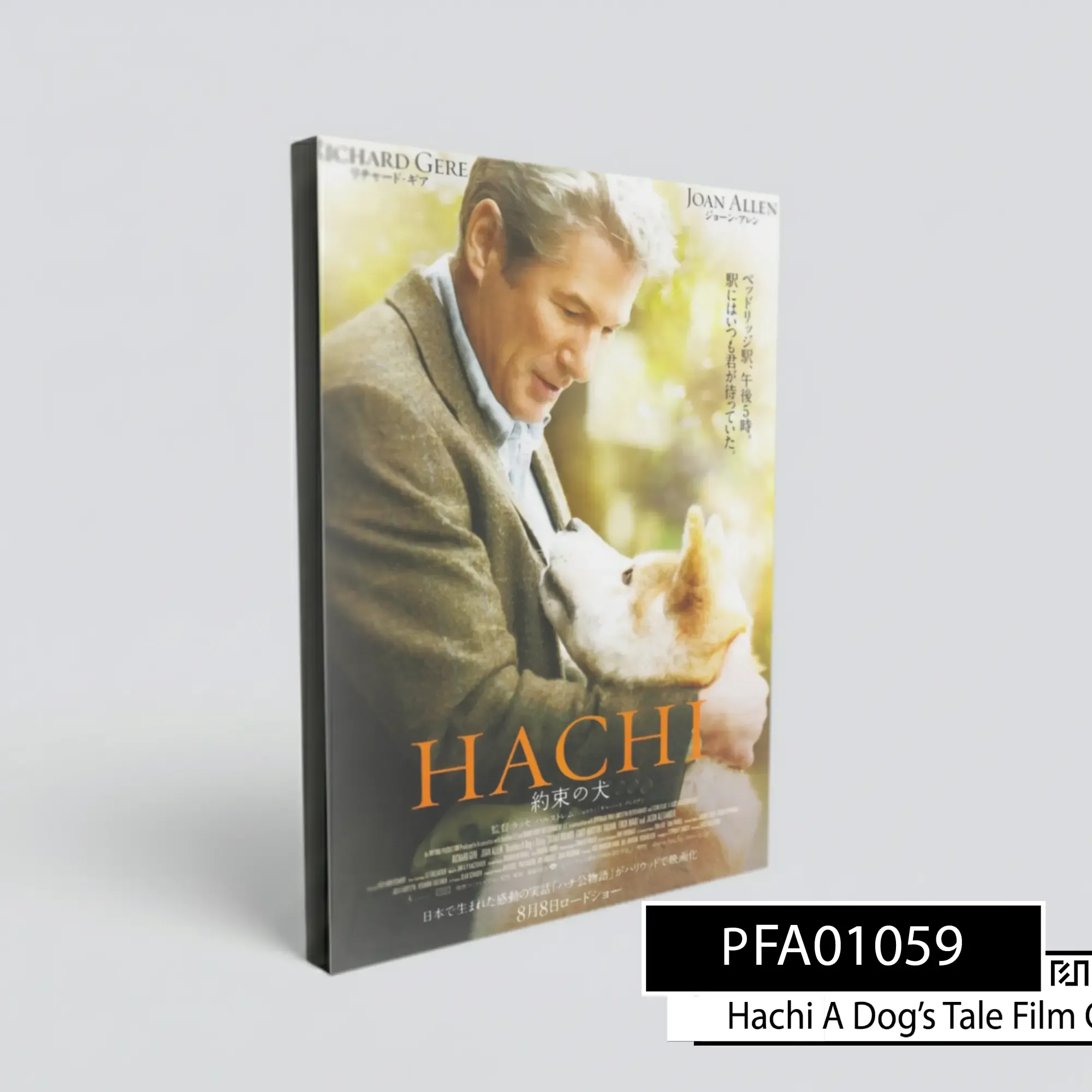 Poster Film Hachi: A Dog's Tale