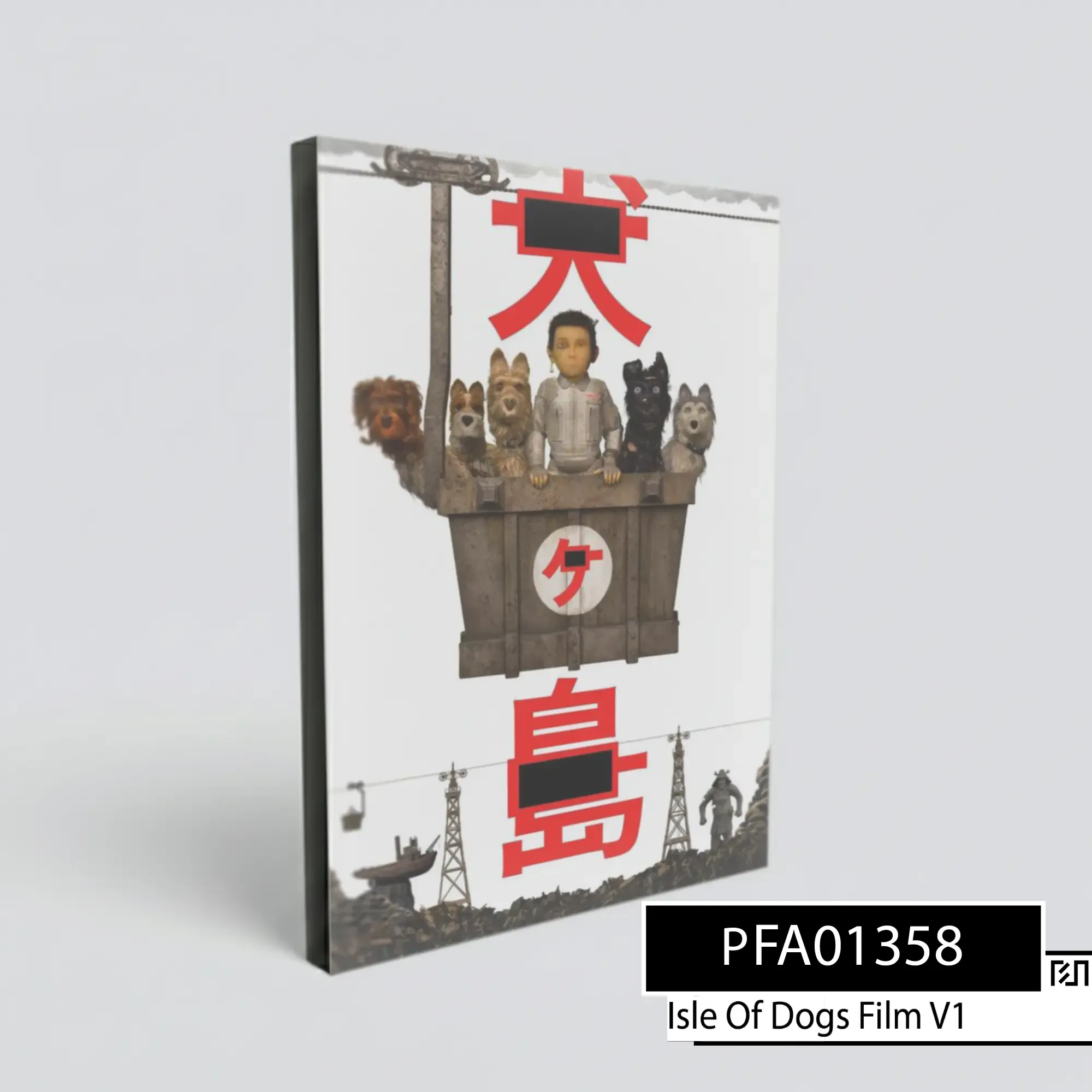 Poster Film Isle of Dogs Karya Wes Anderson
