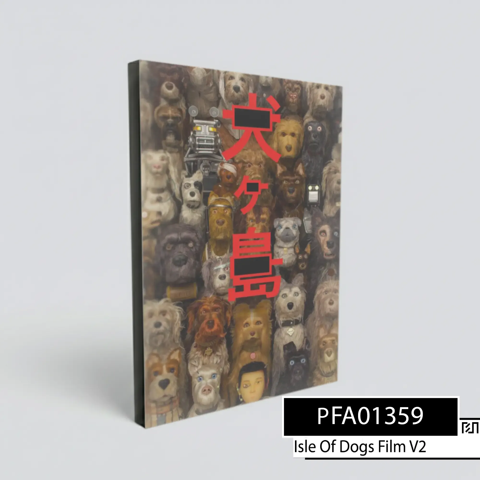 Poster Film Isle of Dogs - Seni Dinding Dekoratif