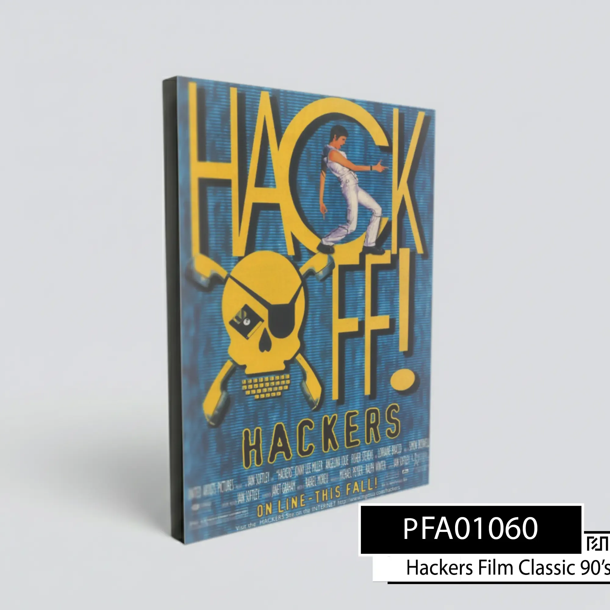 Poster Film Klasik 90-an Hackers