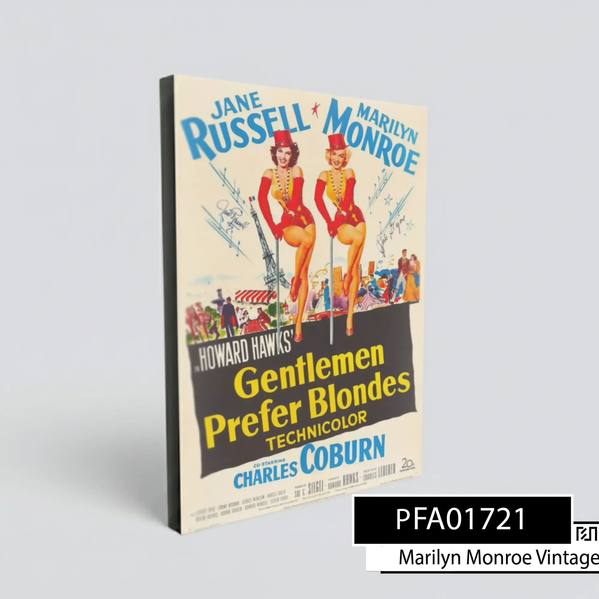 Poster Film Klasik Gentlemen Prefer Blondes