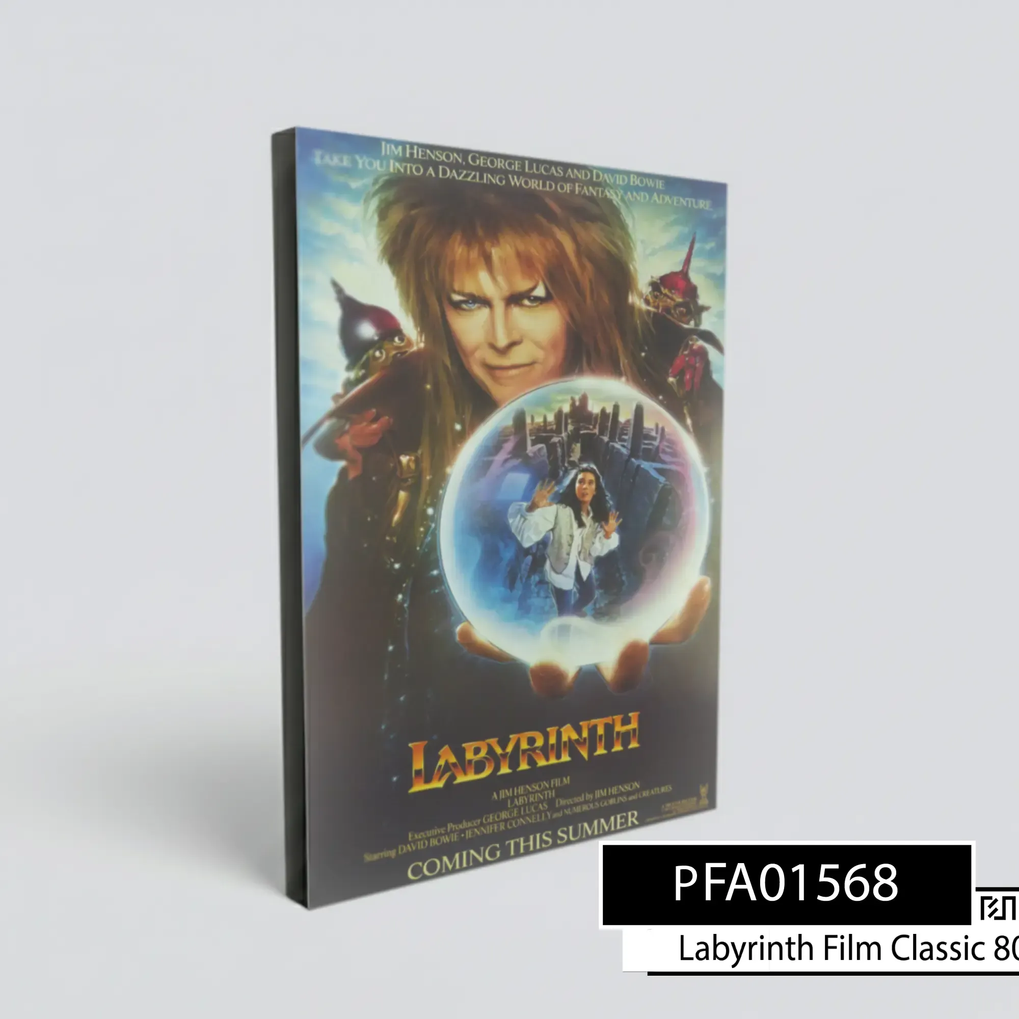 Poster Film Klasik Labyrinth 1986