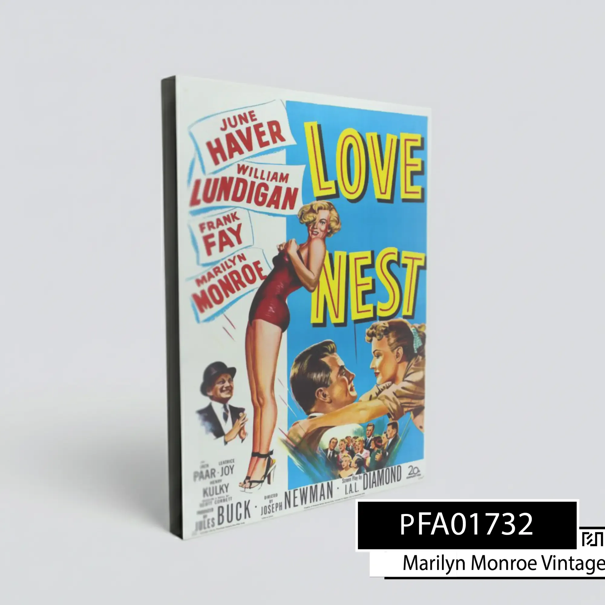 Poster Film Klasik Love Nest Marilyn Monroe