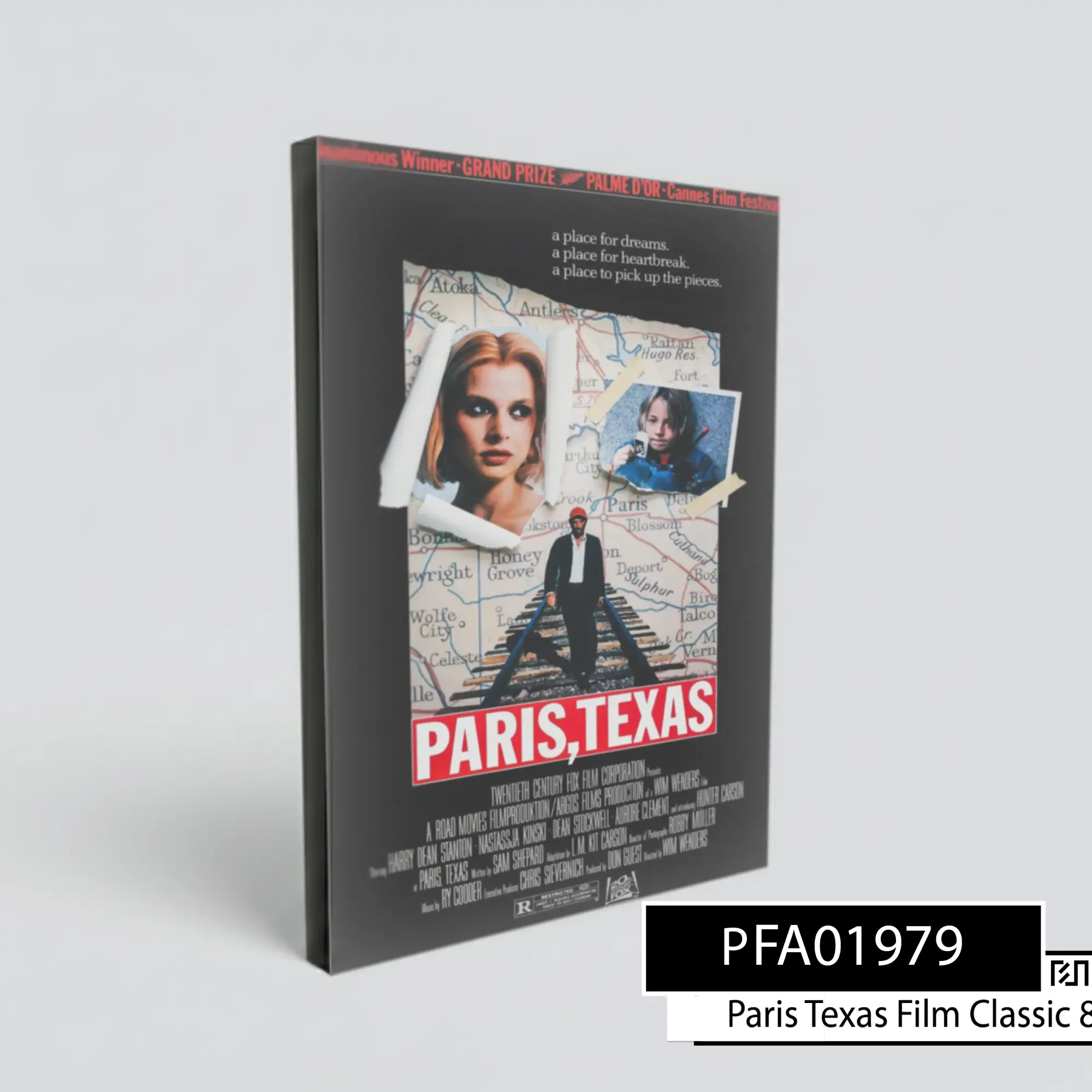 Poster Film Klasik Paris, Texas