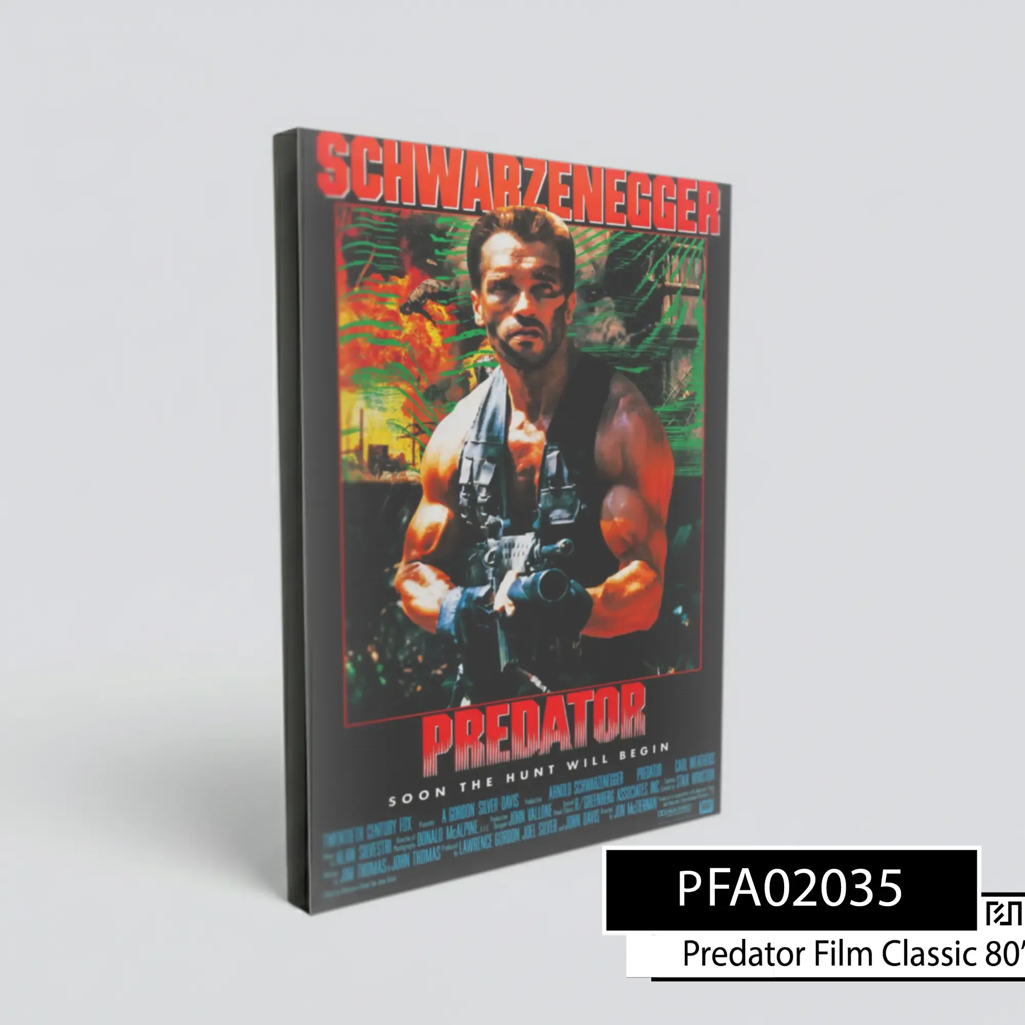 Poster Film Klasik Predator Arnold Schwarzenegger
