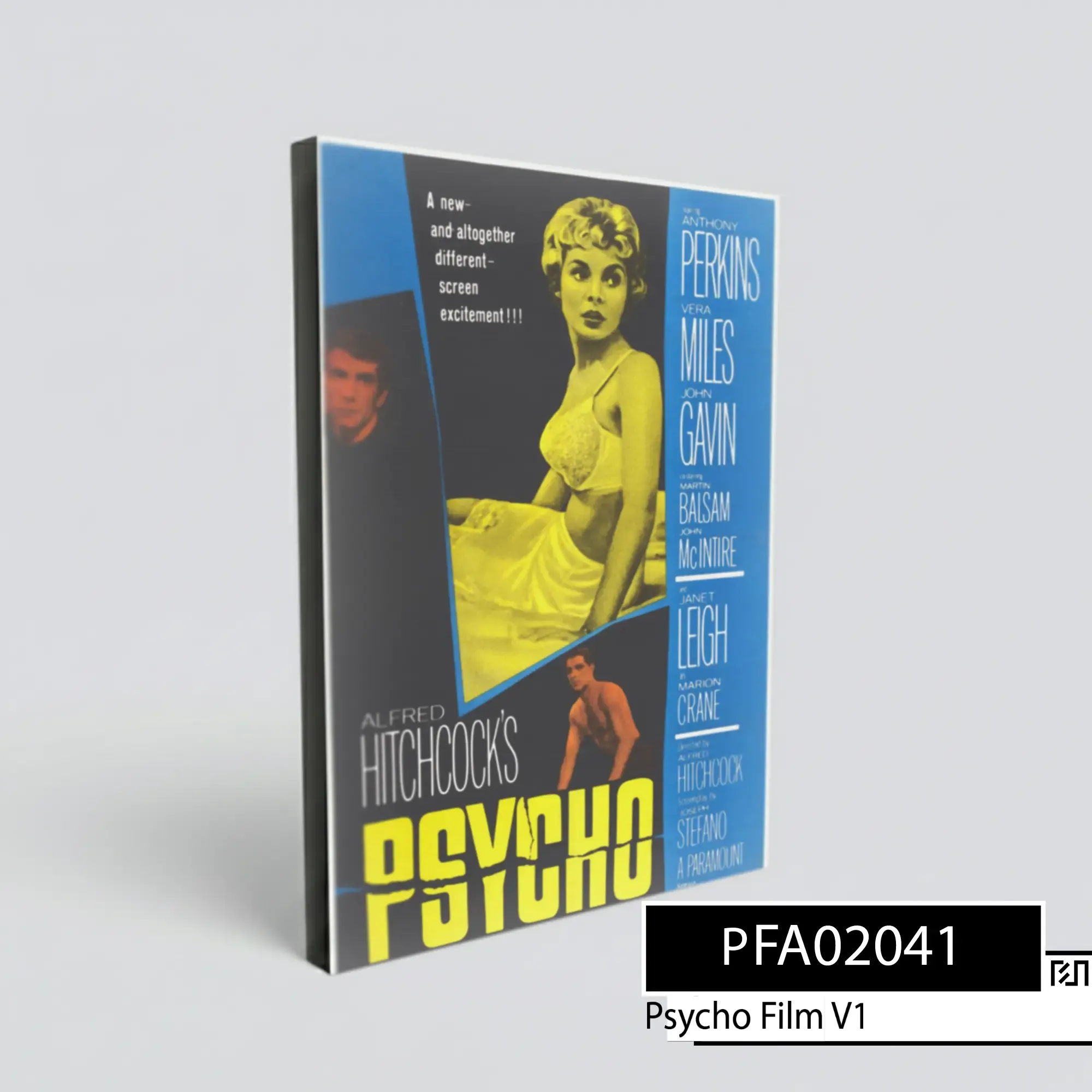 Poster Film Klasik Psycho Alfred Hitchcock