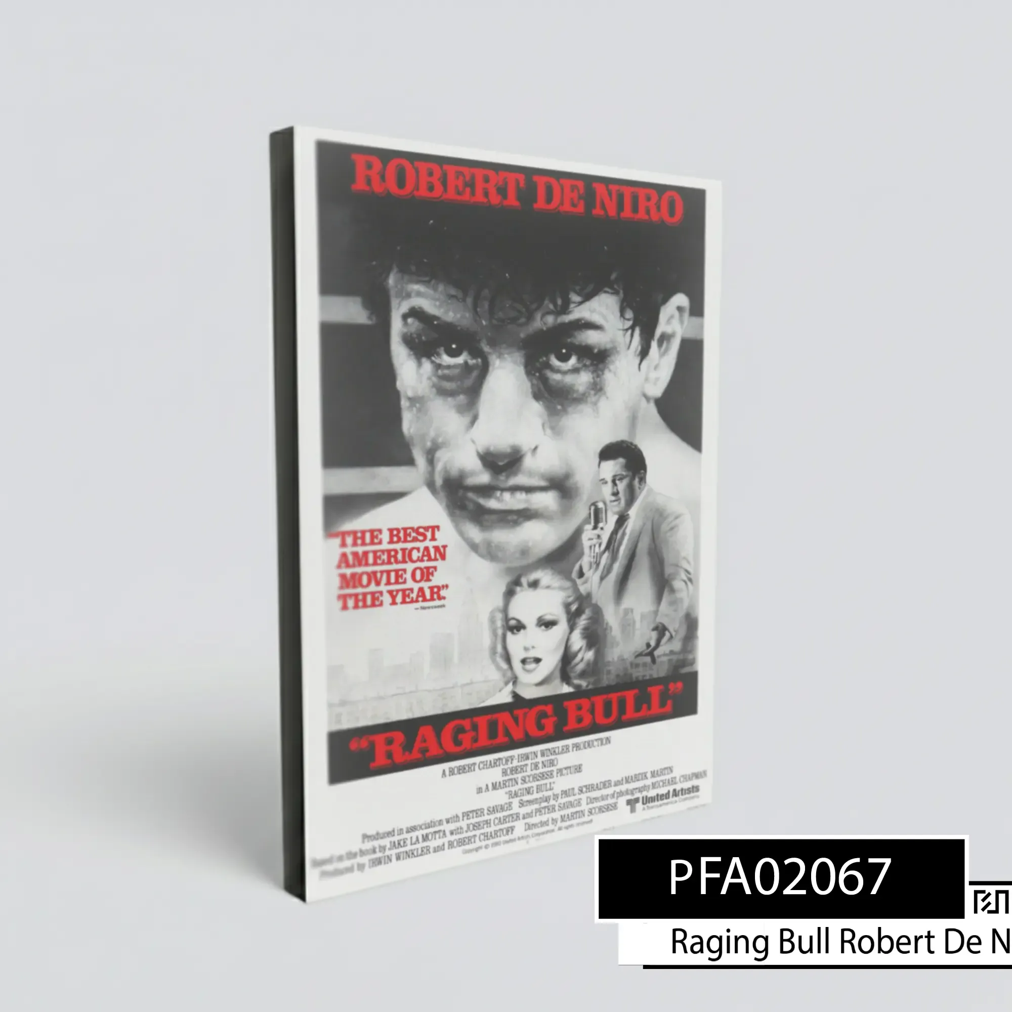 Poster Film Klasik Raging Bull Robert De Niro