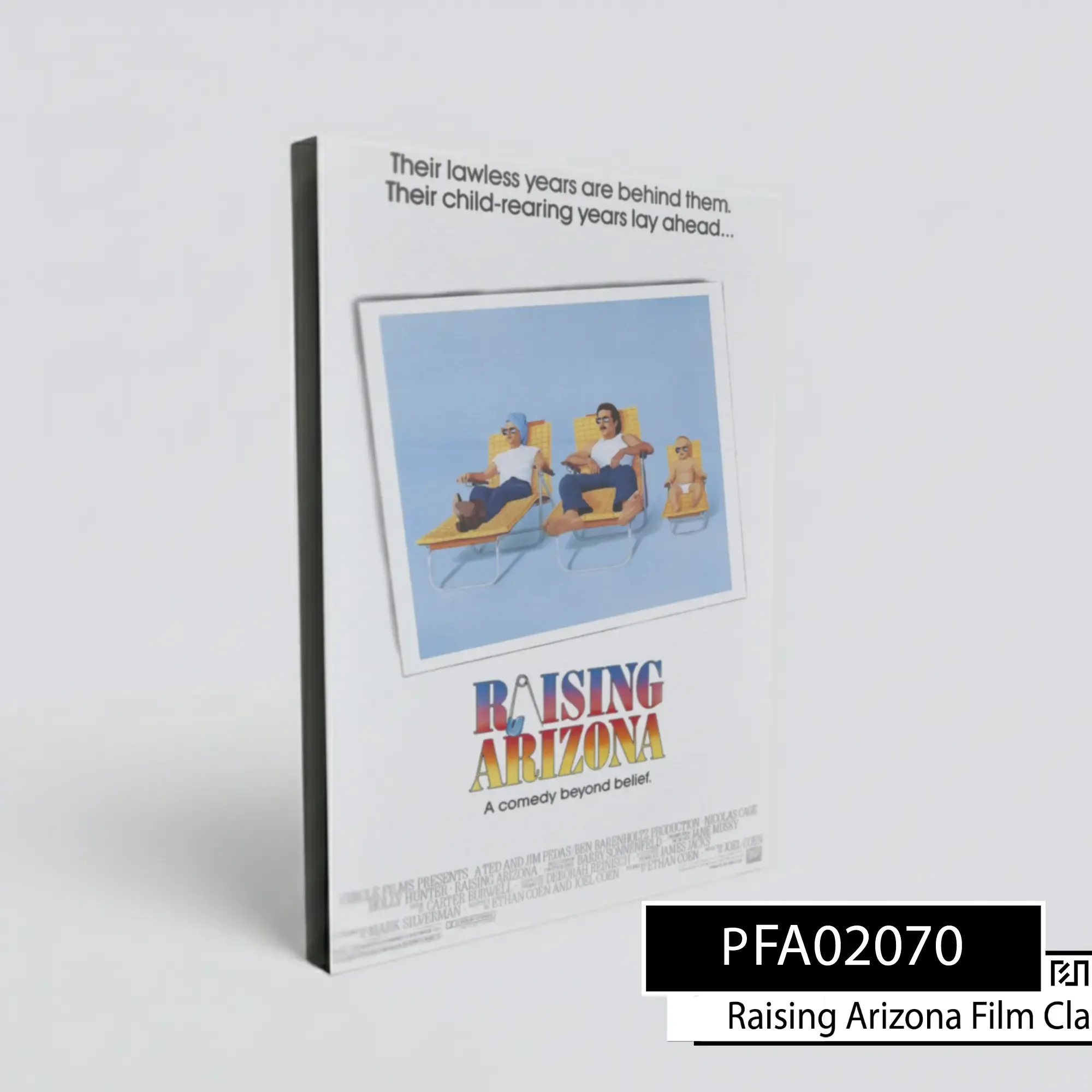 Poster Film Klasik Raising Arizona