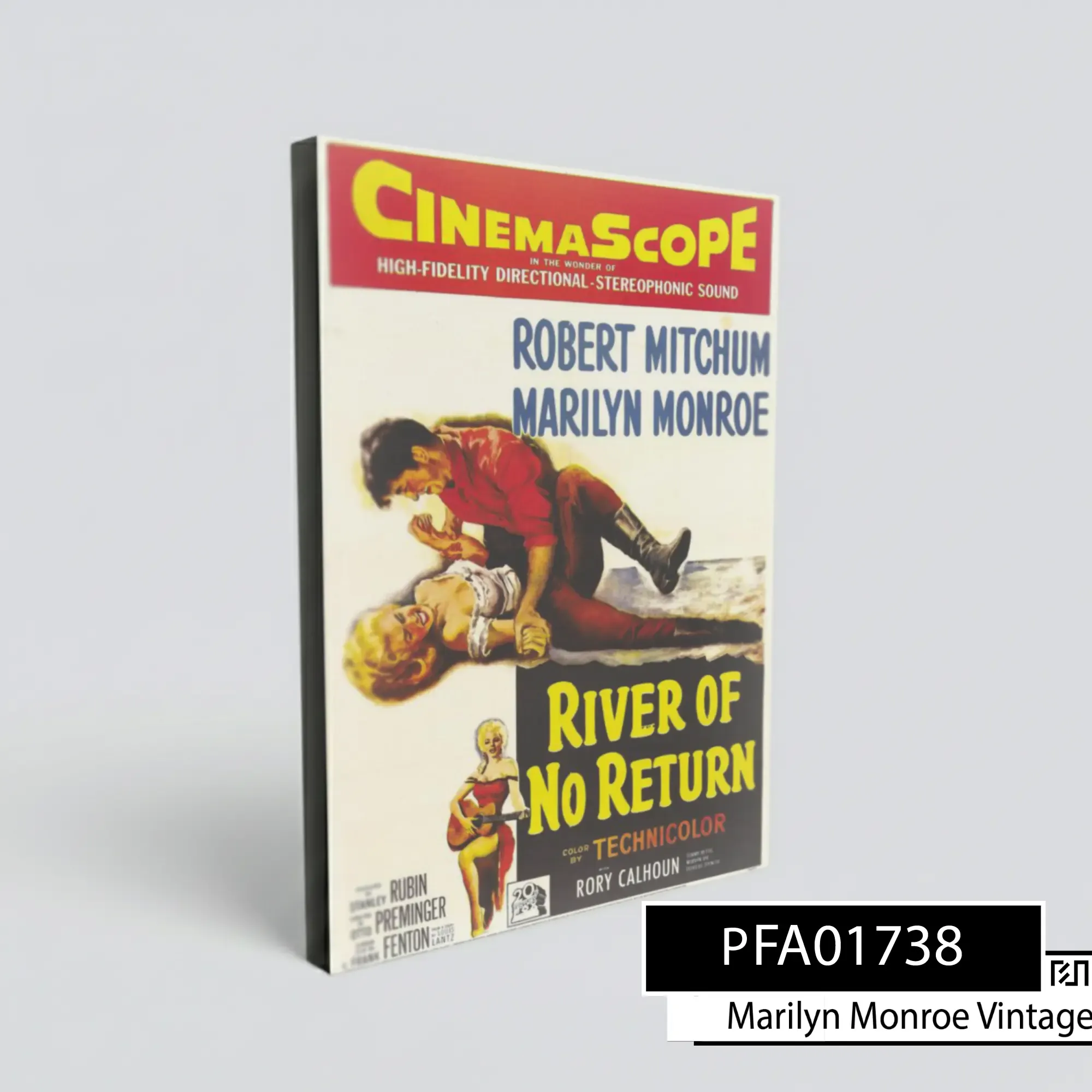 Poster Film Klasik River of No Return Marilyn Monroe