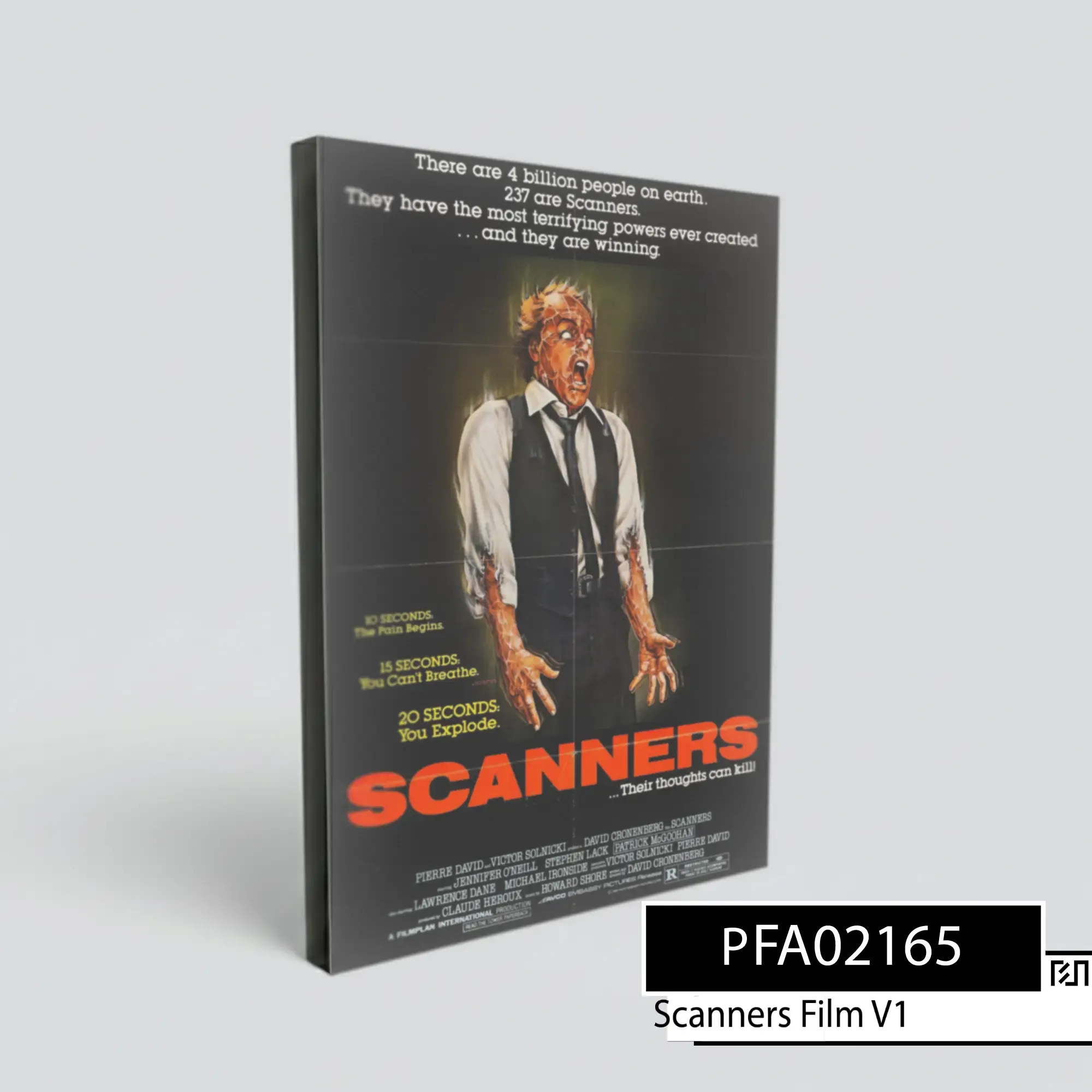 Poster Film Klasik Scanners (1981) - Dekorasi Dinding