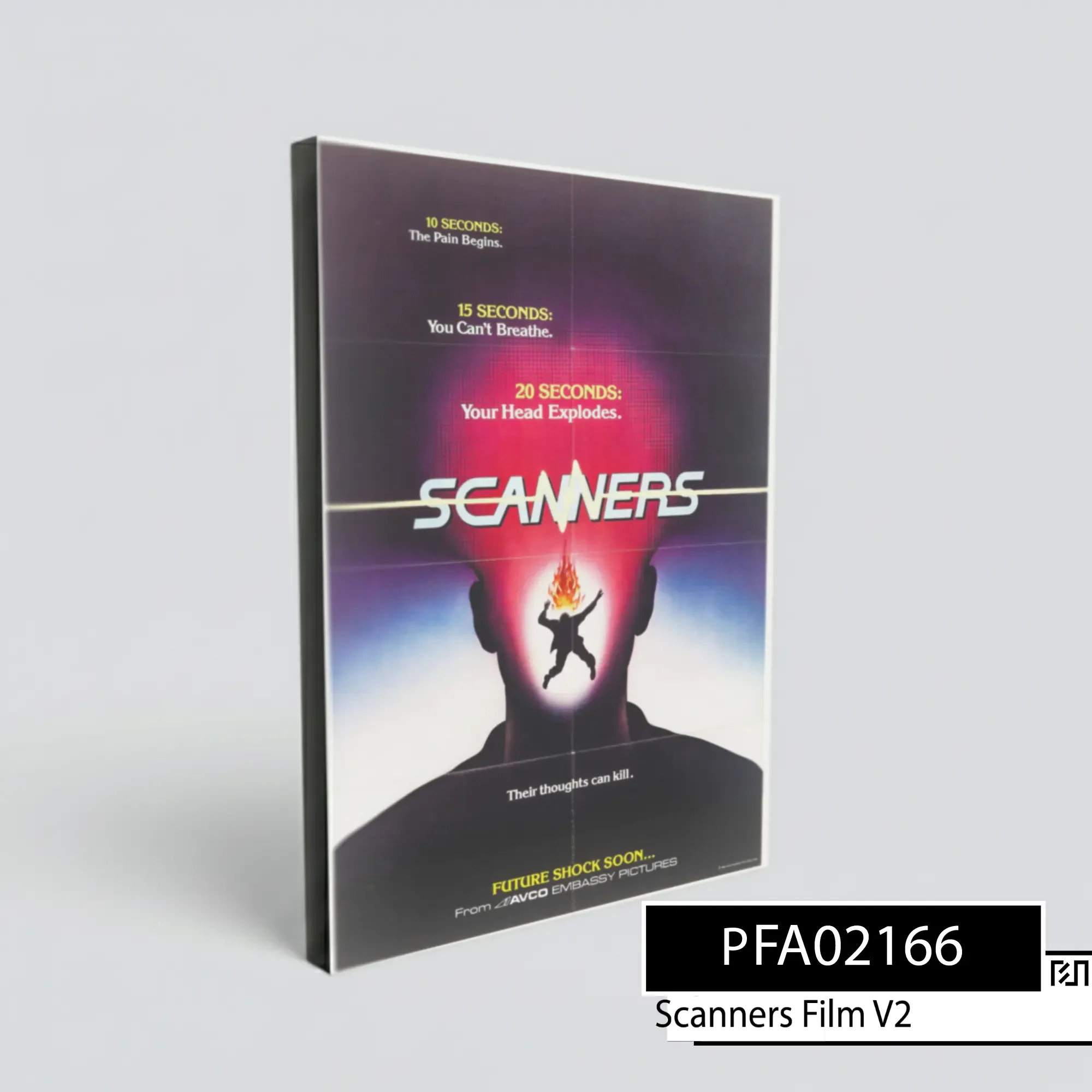 Poster Film Klasik Scanners (1981)