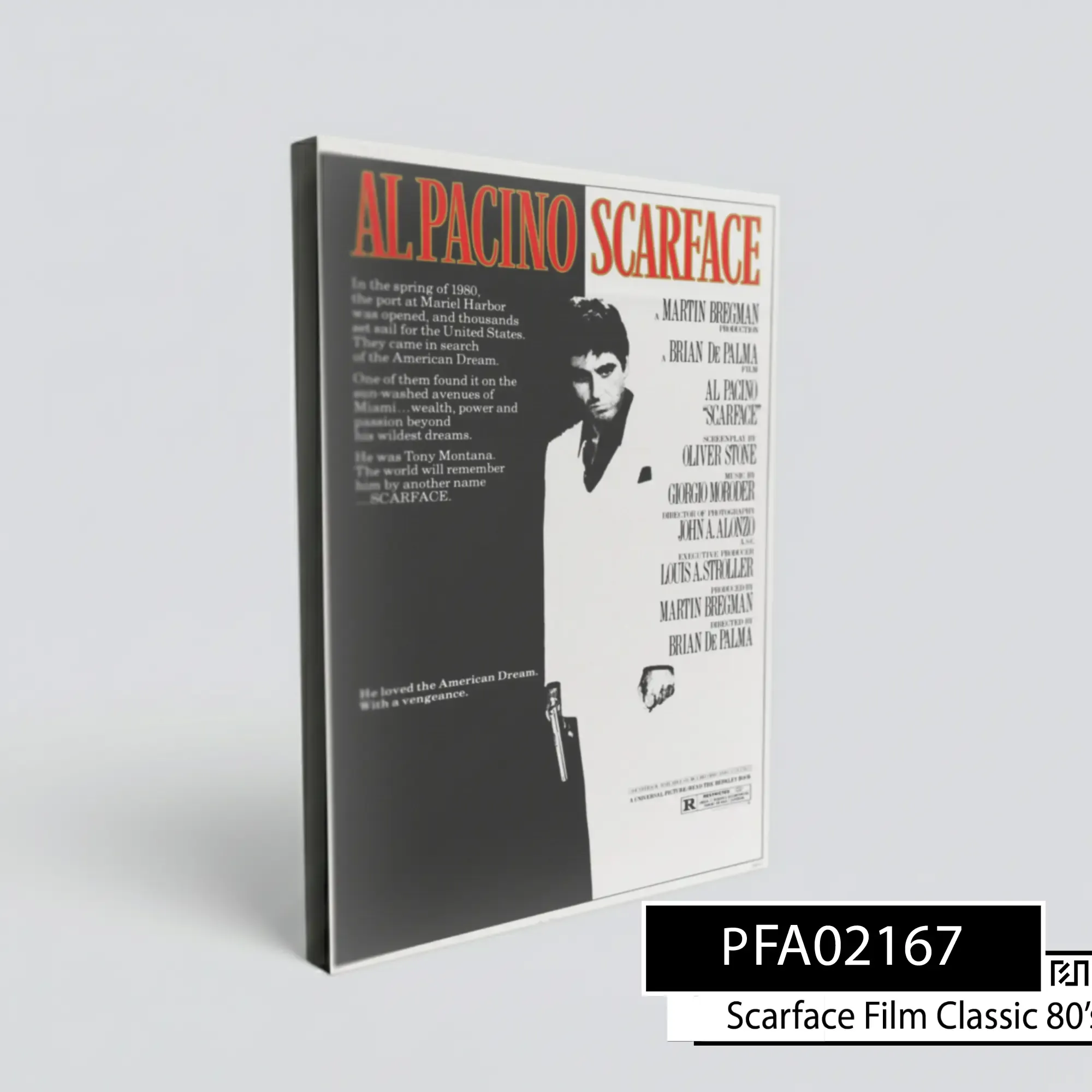 Poster Film Klasik Scarface Al Pacino