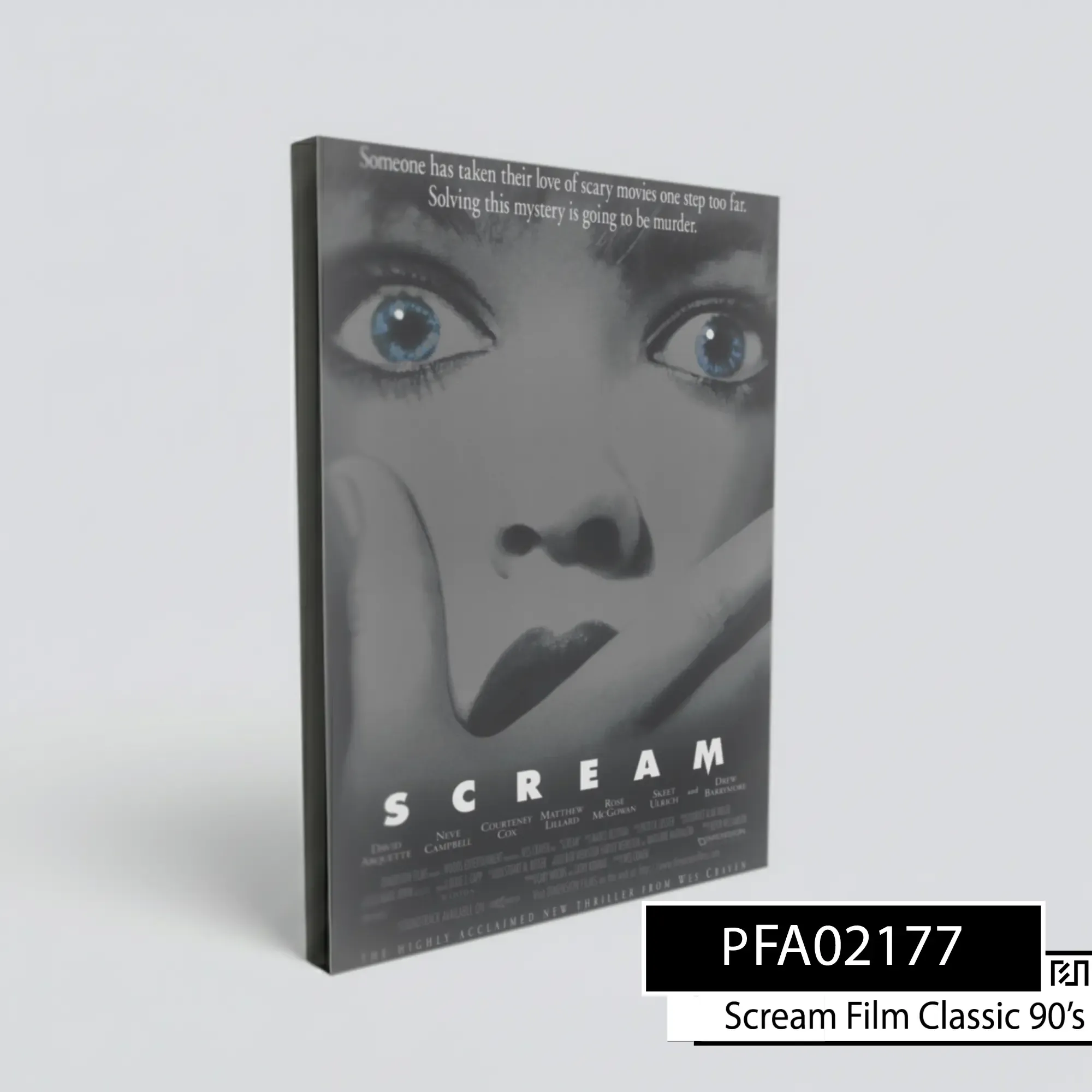 Poster Film Klasik Scream 90-an