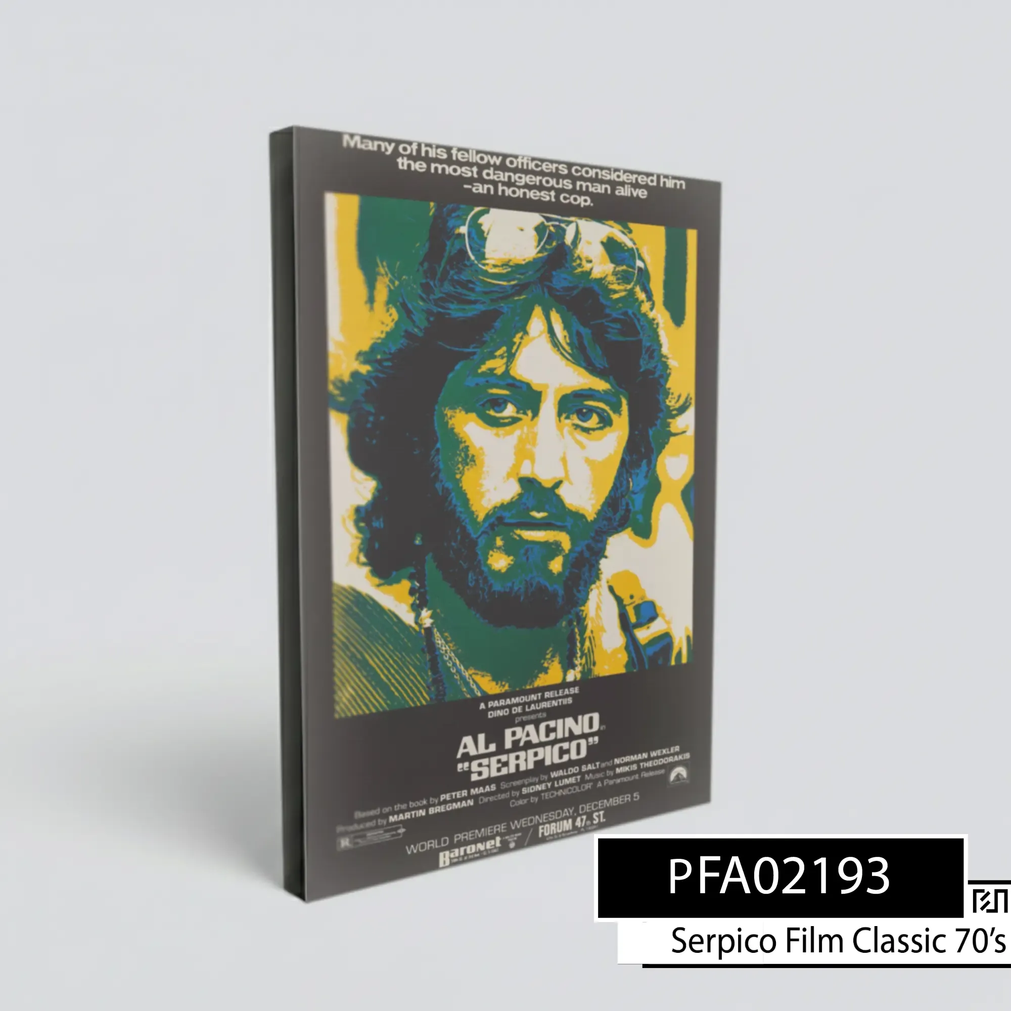 Poster Film Klasik Serpico Al Pacino