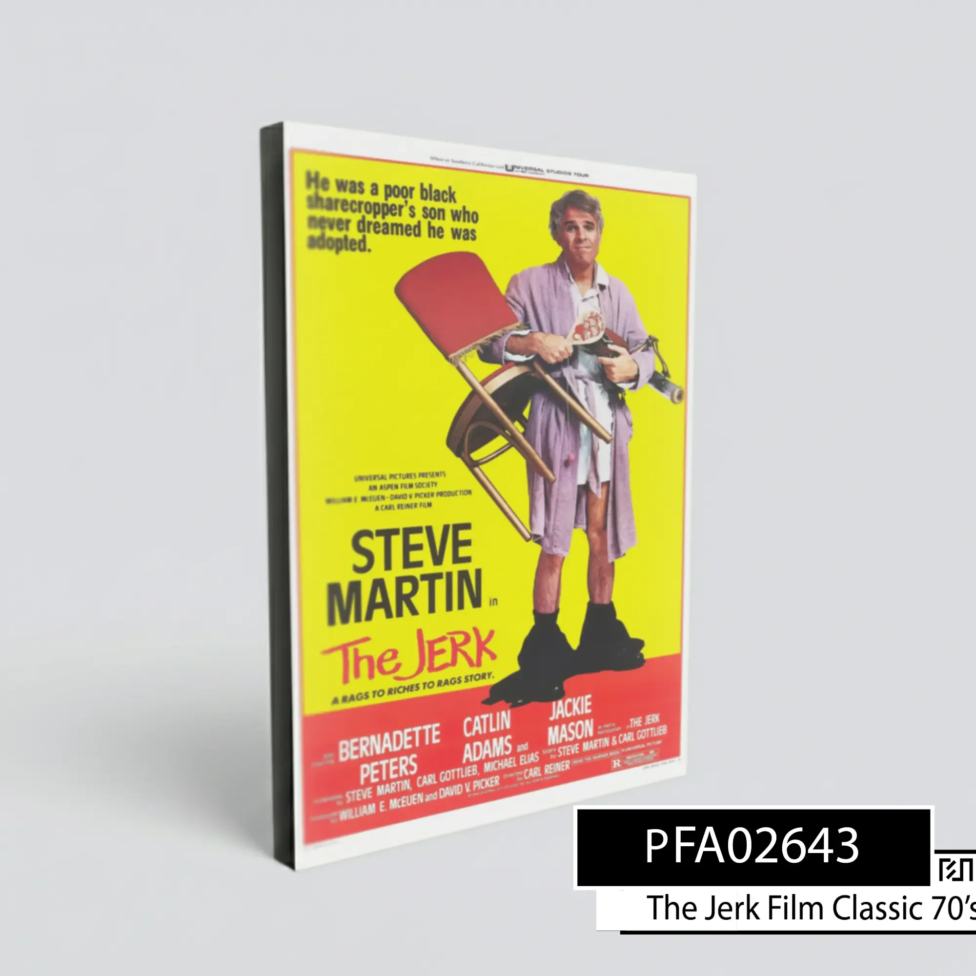 Poster Film Klasik The Jerk Dibintangi Steve Martin