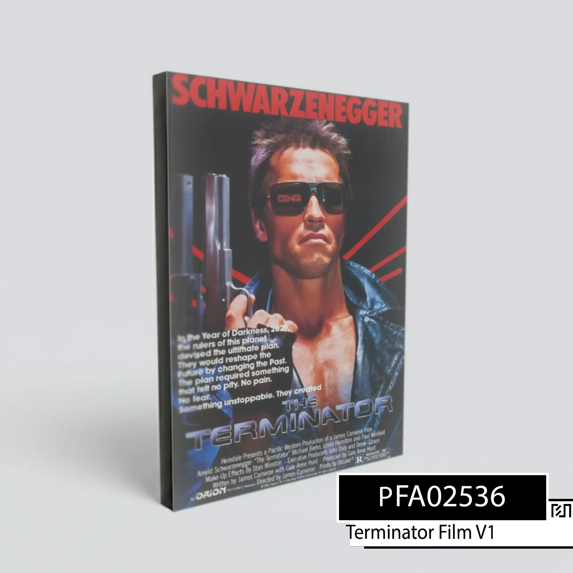 Poster Film Klasik The Terminator Arnold Schwarzenegger