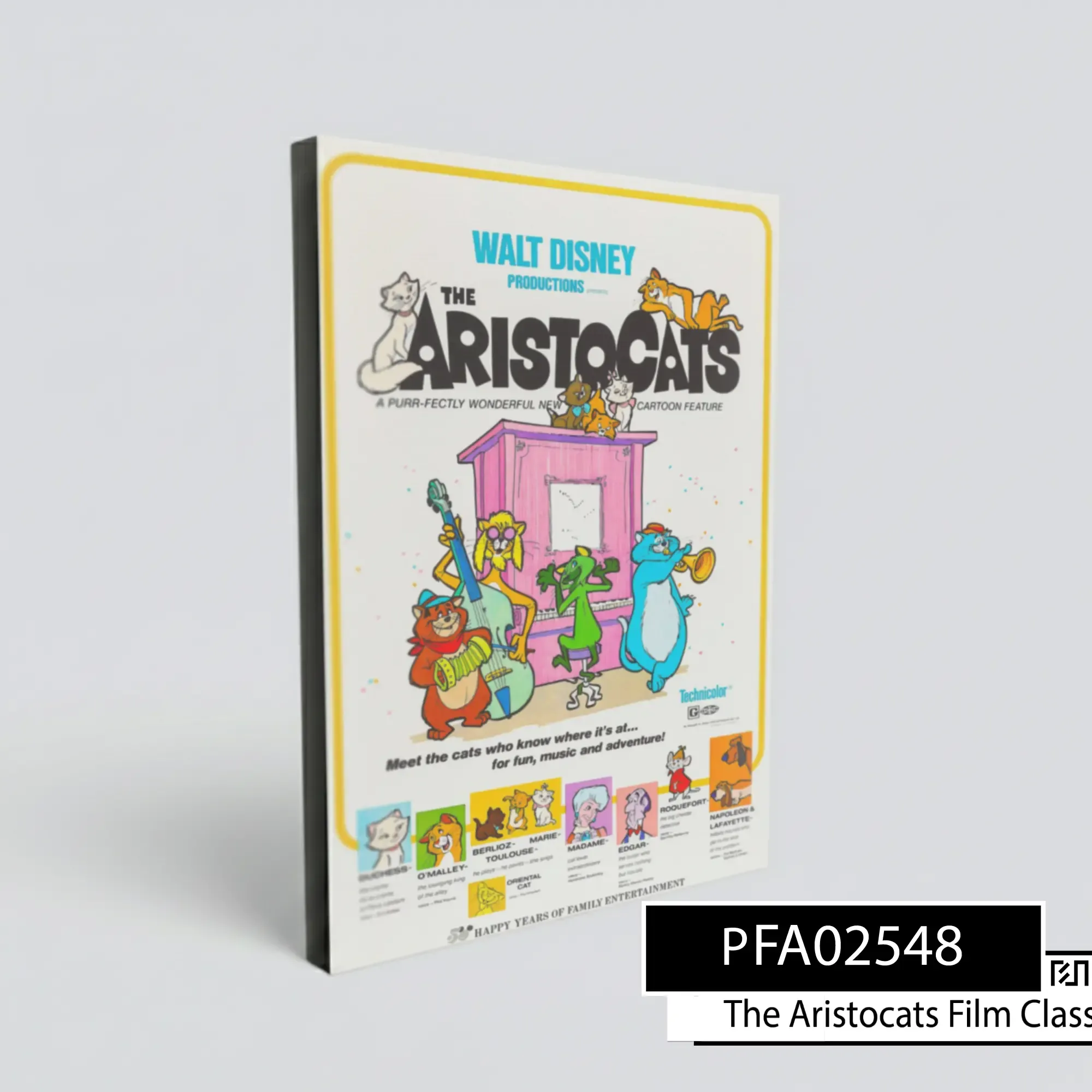 Poster Film Klasik Walt Disney The Aristocats