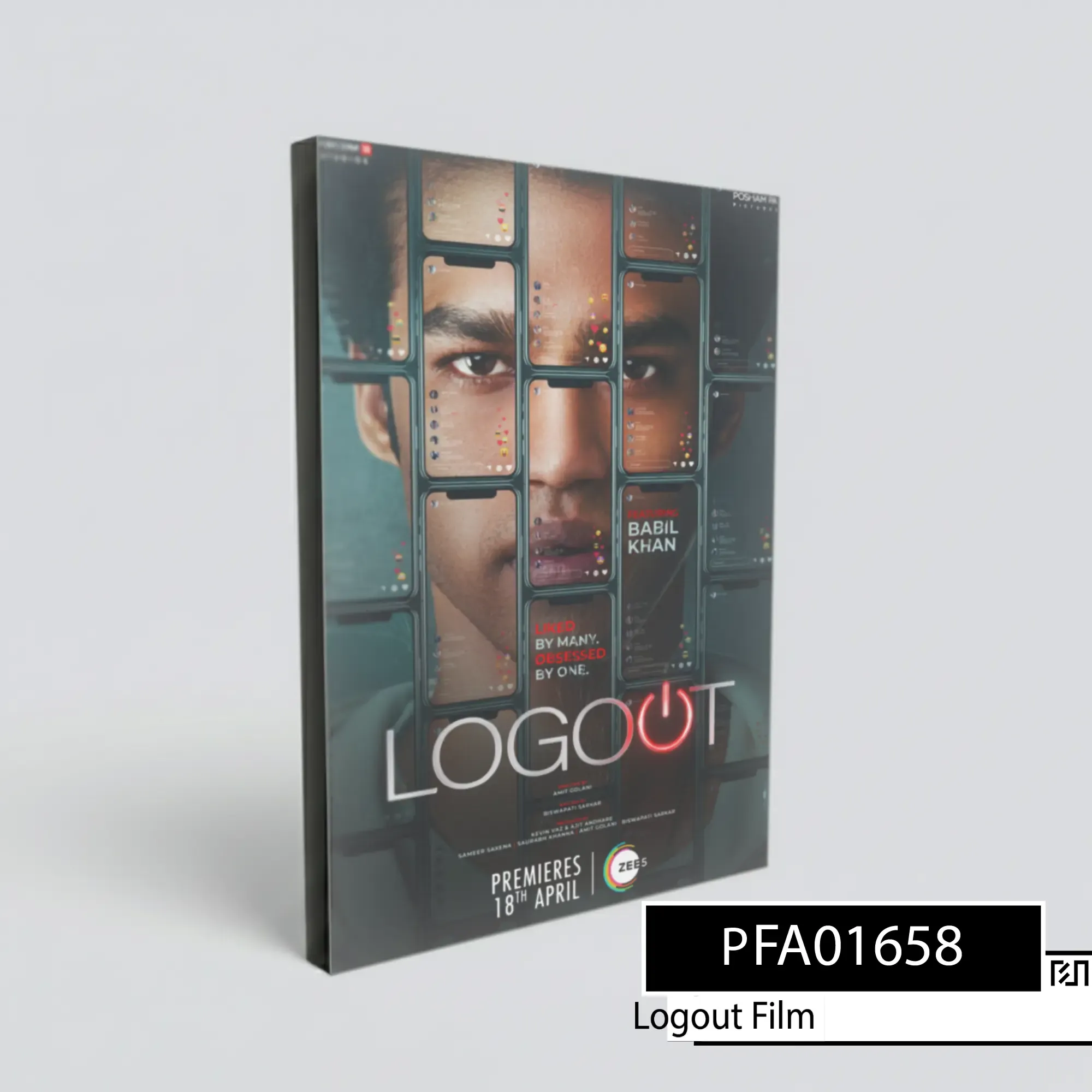 Poster Film Logout Dibintangi Babil Khan