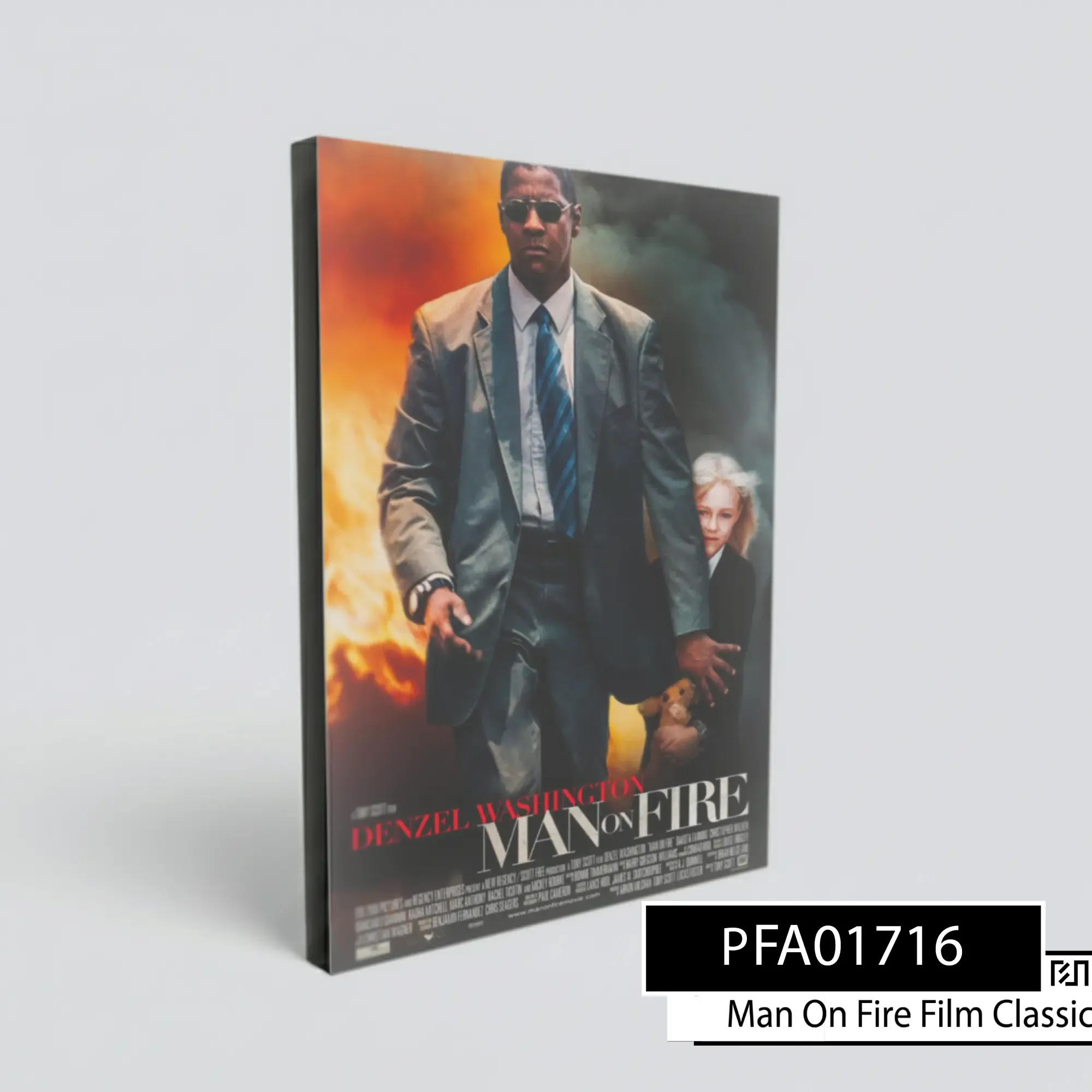 Poster Film Man on Fire Denzel Washington