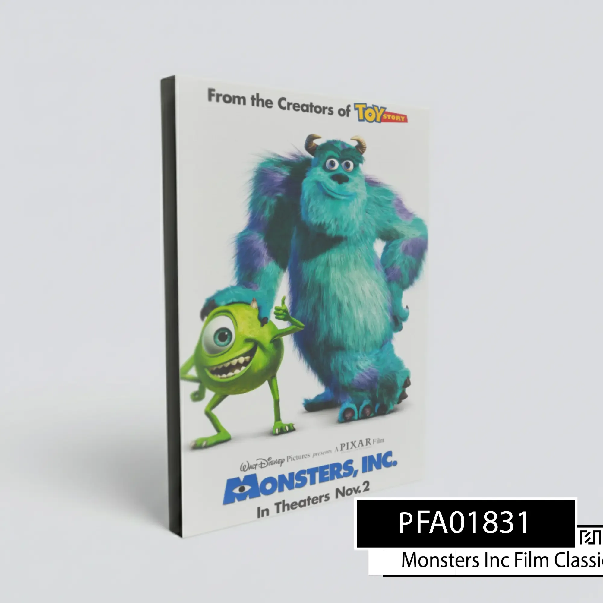 Poster Film Monsters, Inc. Disney Pixar