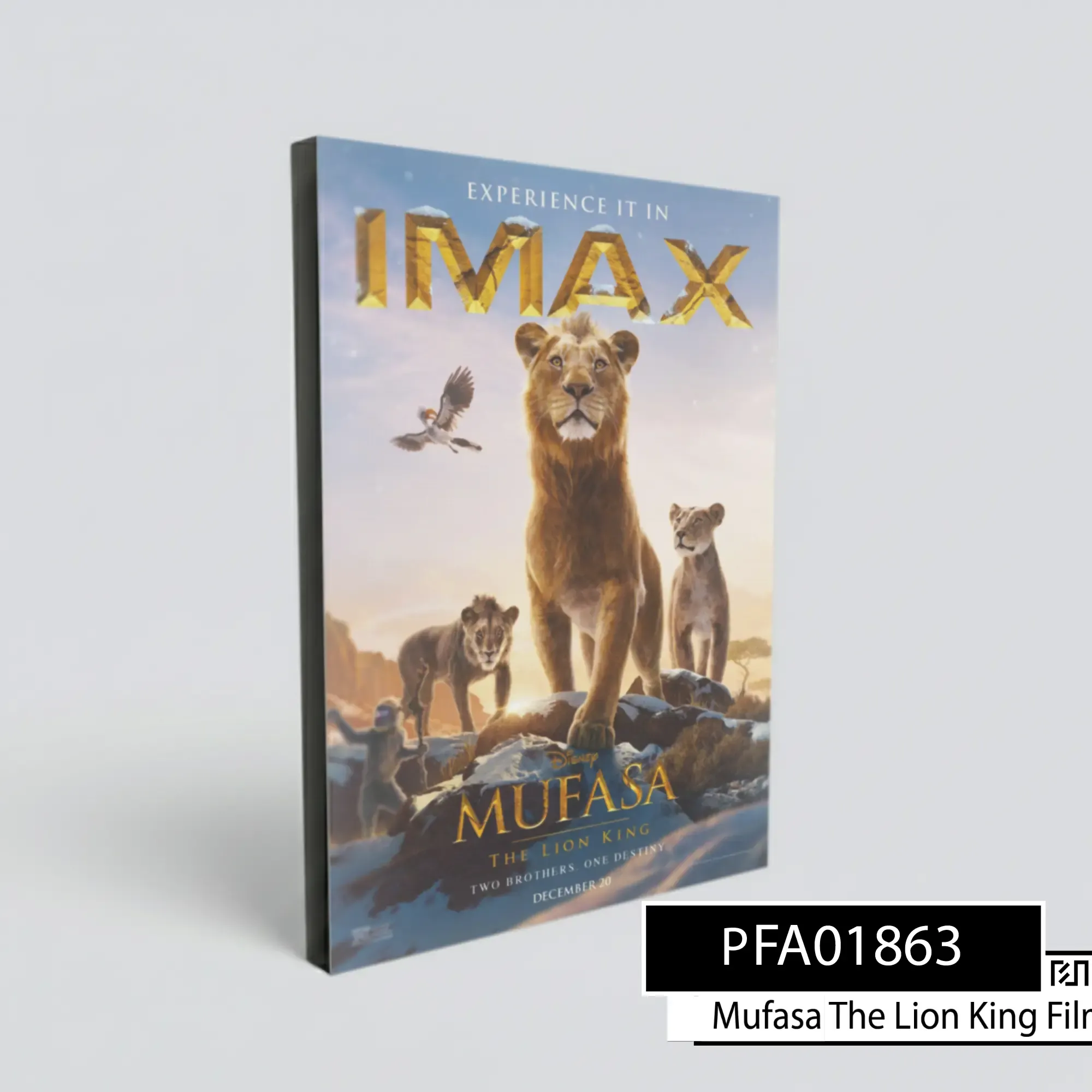 Poster Film Mufasa: The Lion King IMAX