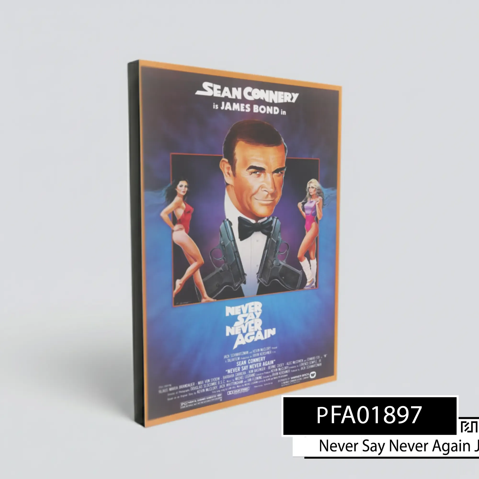 Poster Film Never Say Never Again Sean Connery