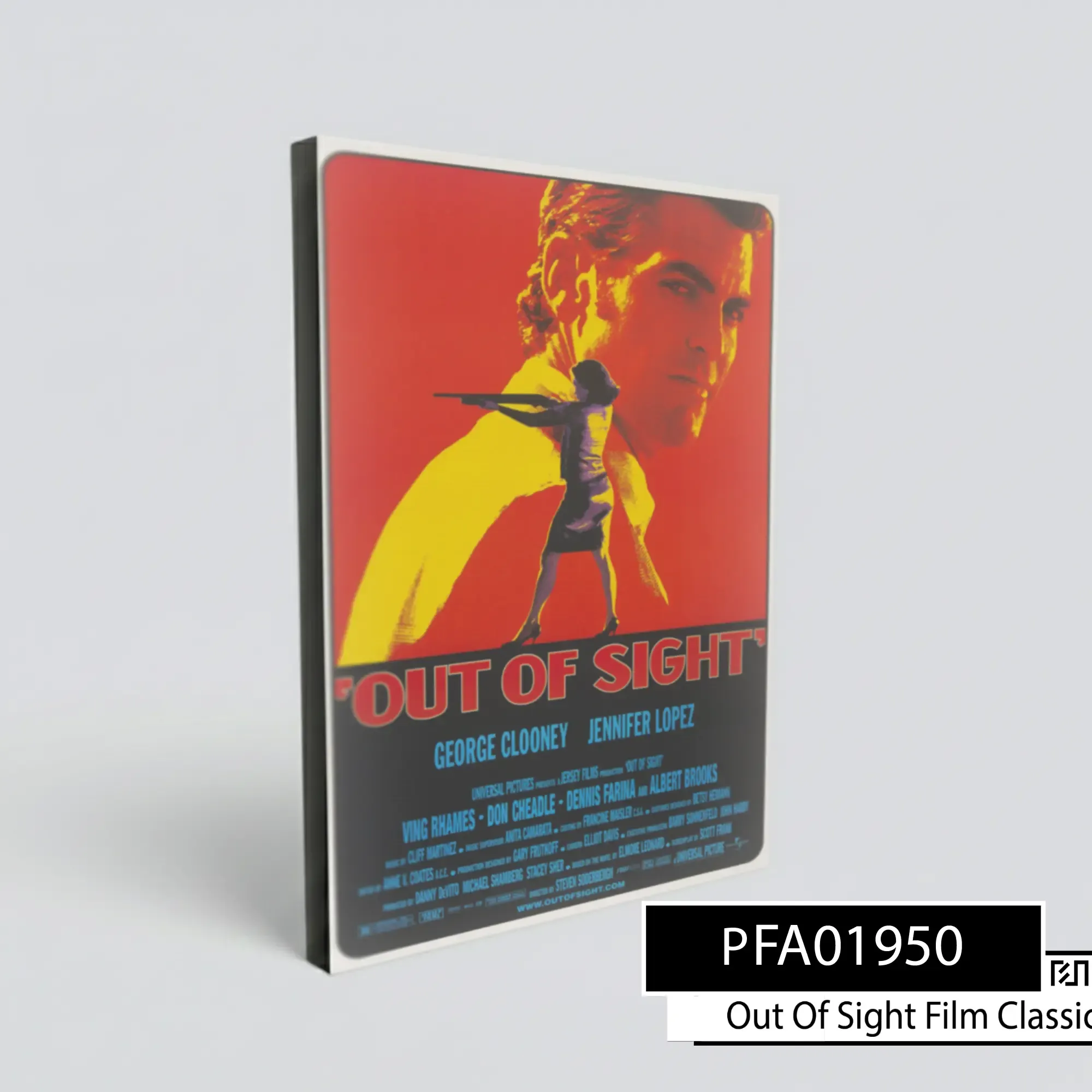 Poster Film Out of Sight George Clooney Jennifer Lopez