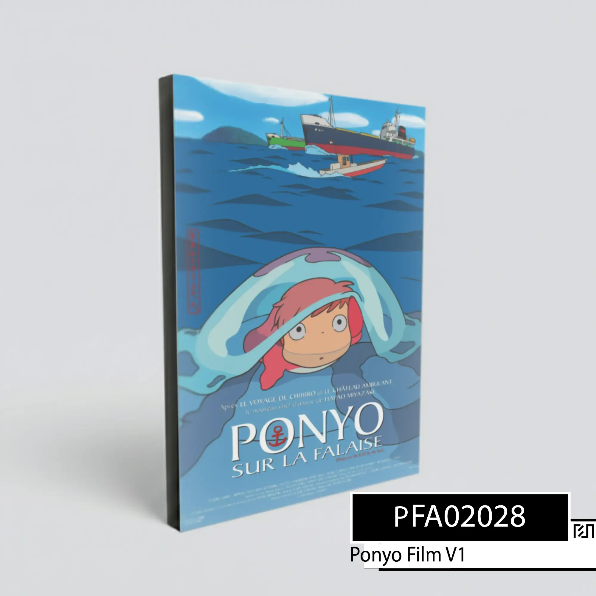 Poster Film Ponyo sur la Falaise - Studio Ghibli