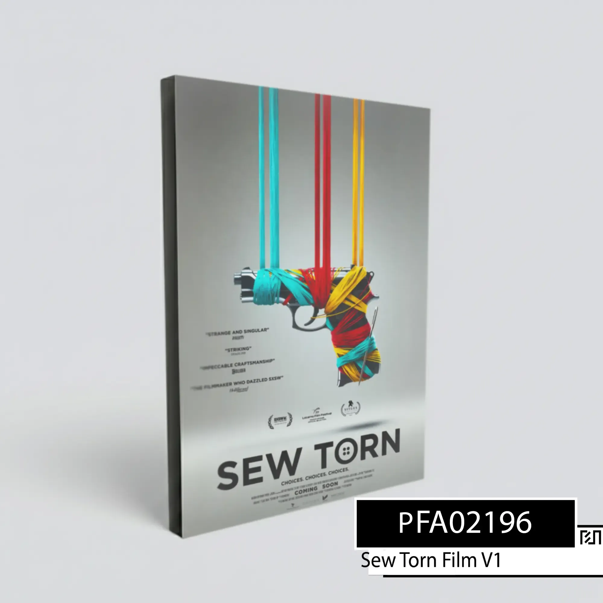 Poster Film Sew Torn - Seni Visual Unik