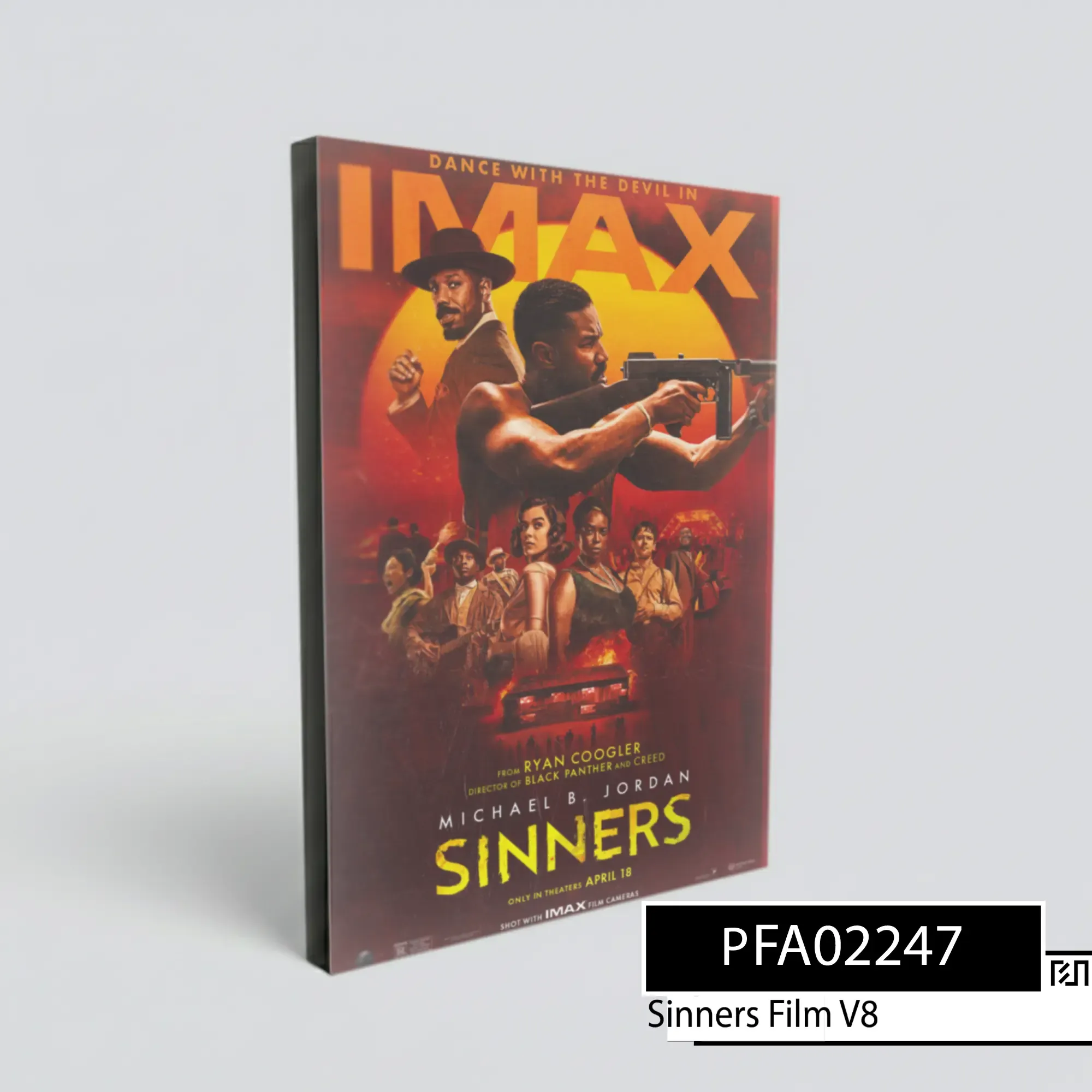 Poster Film Sinners IMAX Dinding