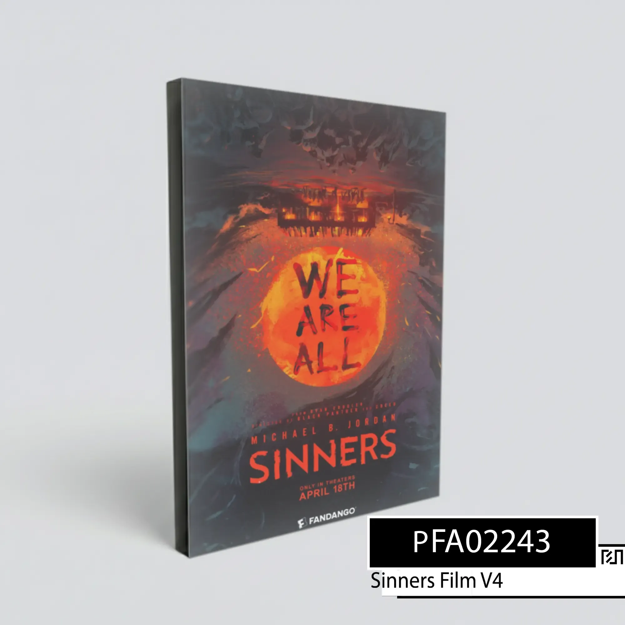 Poster Film Sinners Michael B Jordan