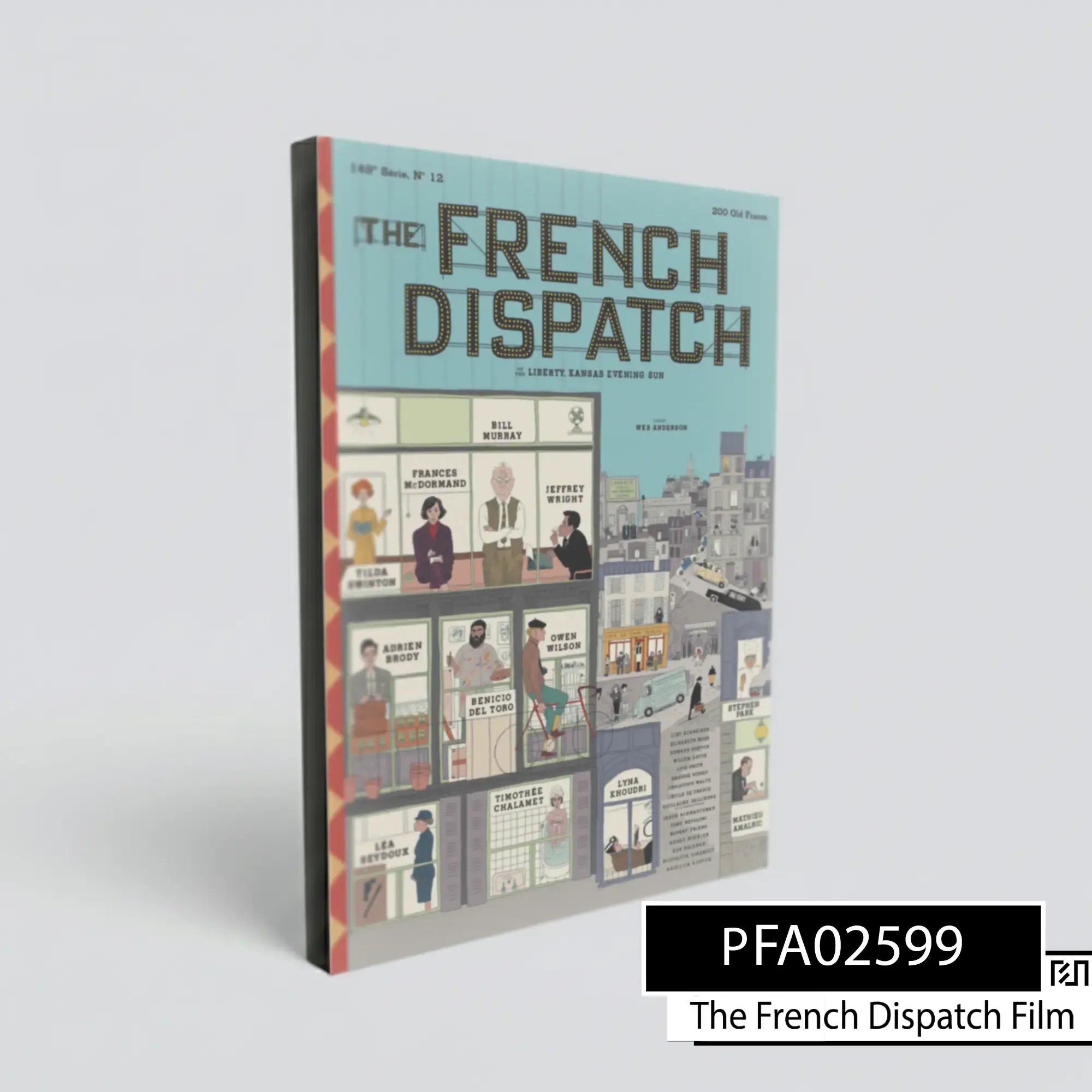 Poster Film The French Dispatch Karya Wes Anderson