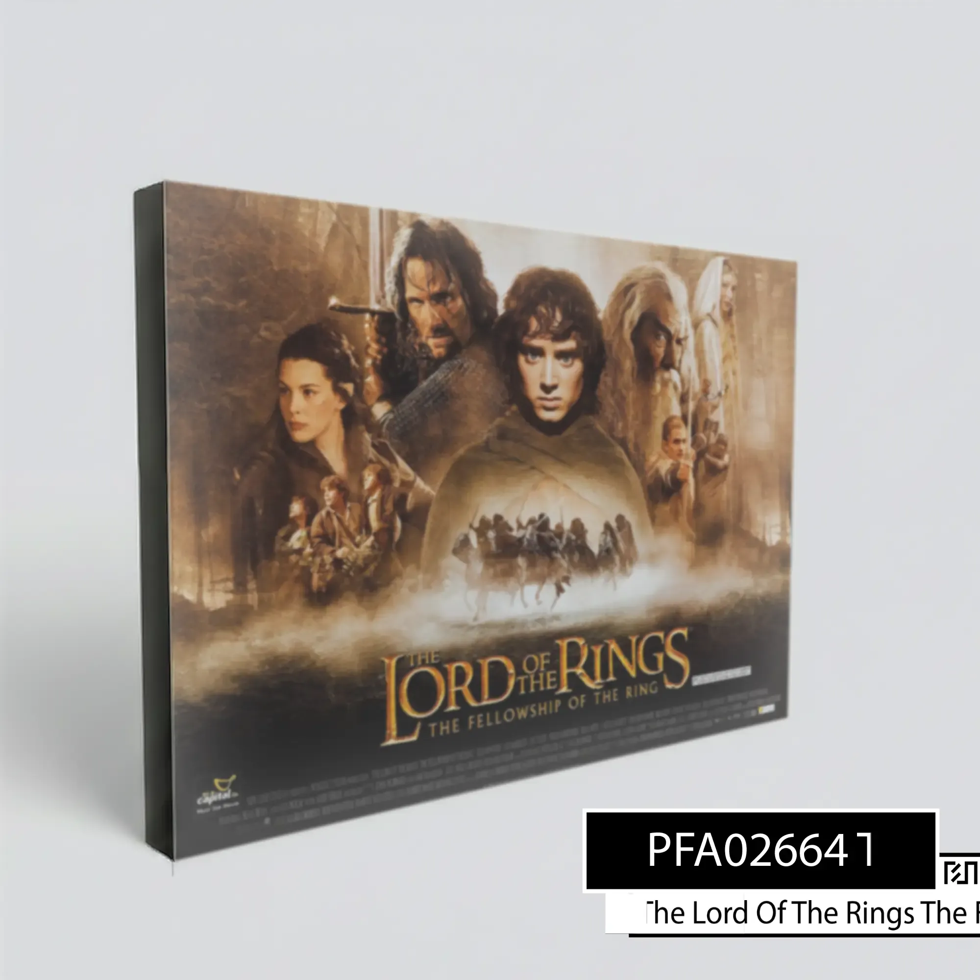 Poster Film The Lord of the Rings: The Fellowship of the Ring