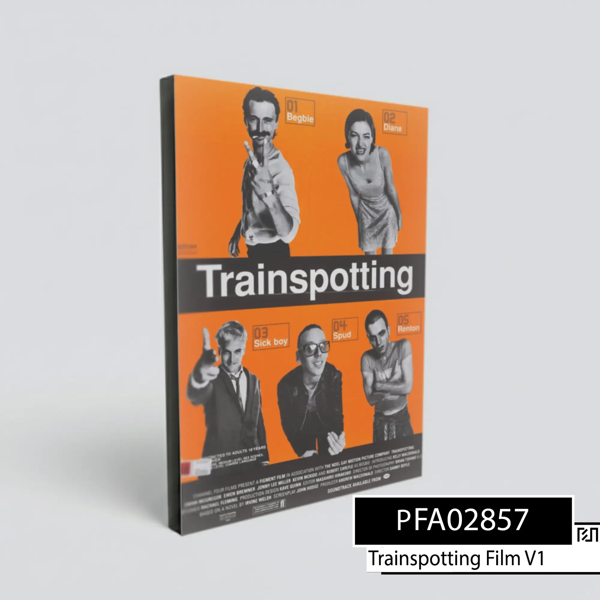 Poster Film Trainspotting Minimalis